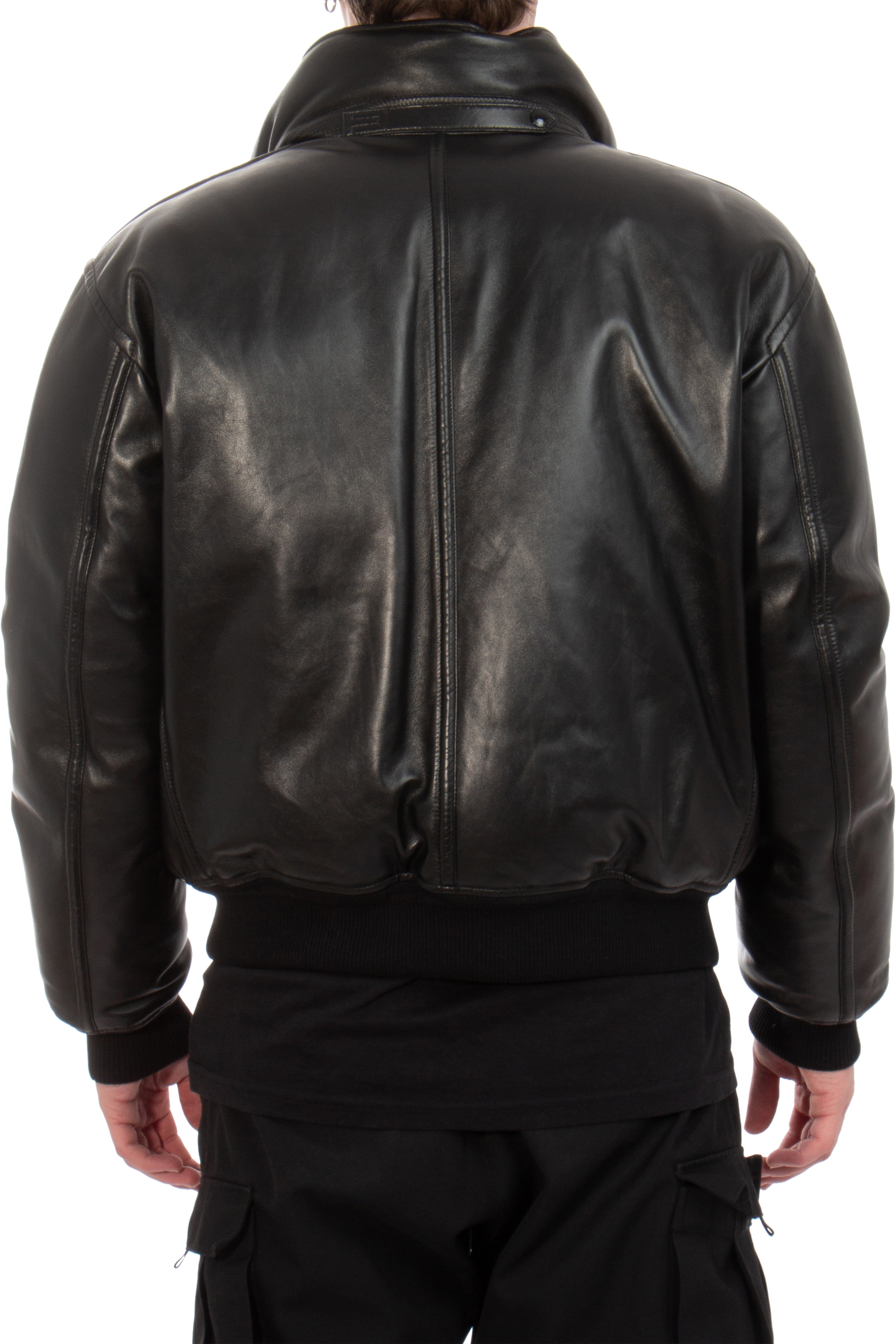 TOM FORD Shiny Nappa Plonge Down Fill Bomber