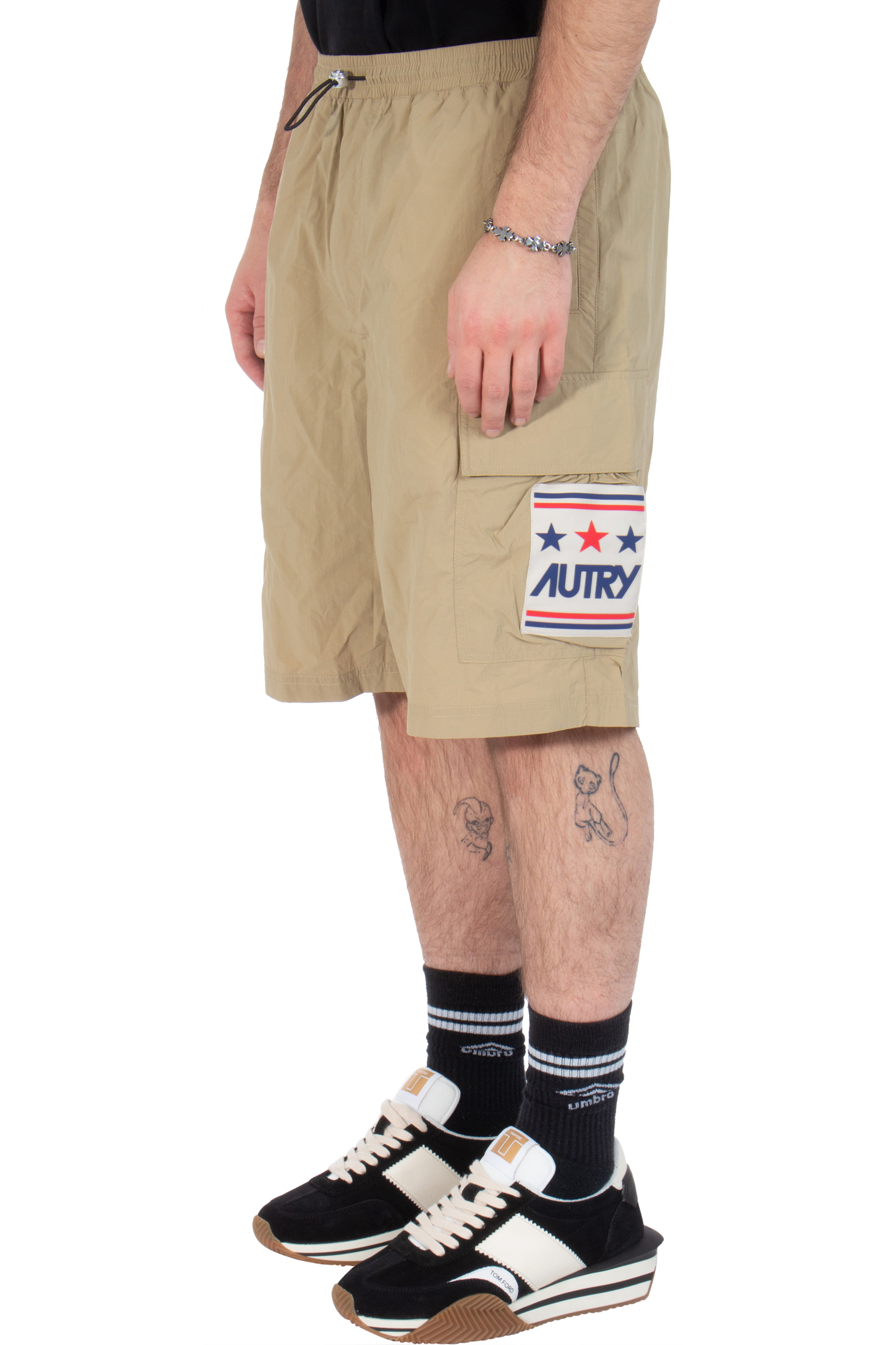 AUTRY Nylon Bermuda Shorts