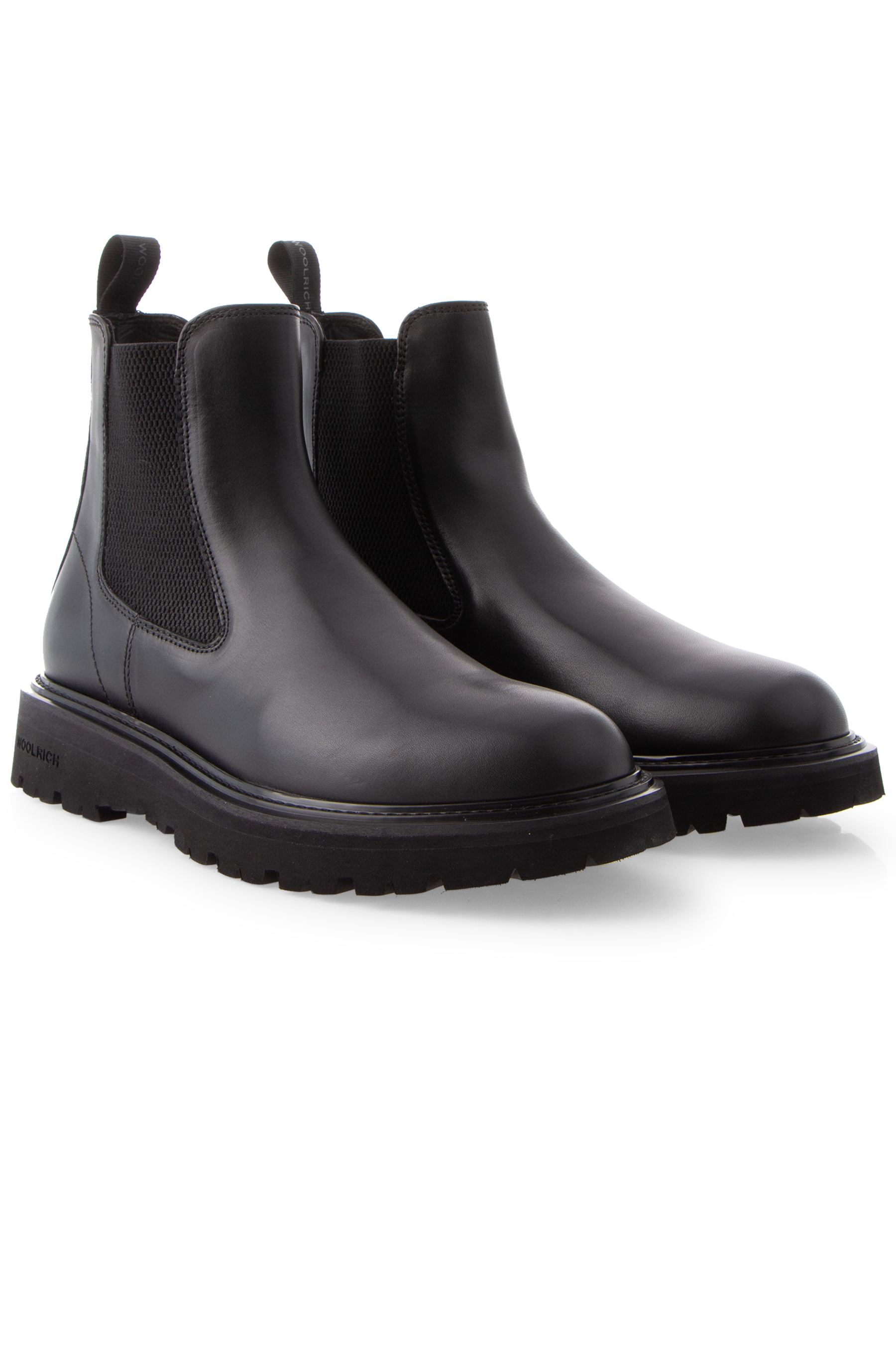 WOOLRICH Leather Chelsea Boots New City