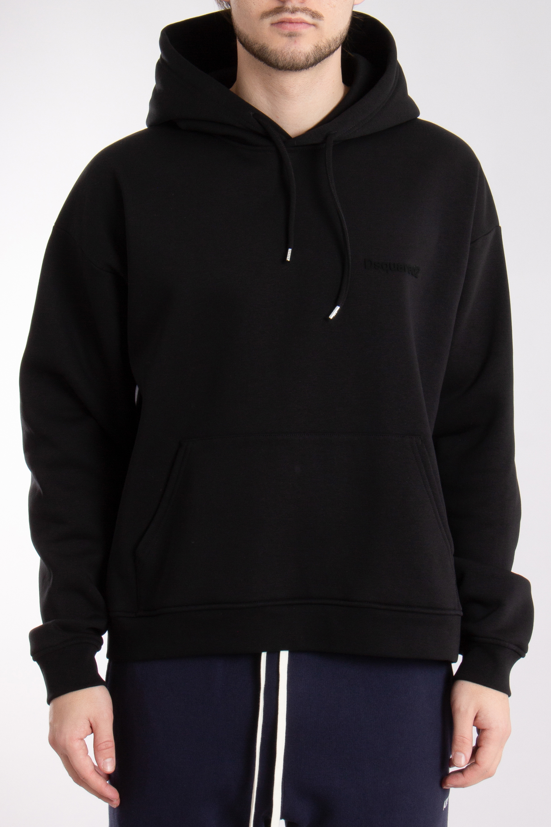 DSQUARED2 Relax Fit Cotton Blend Hoodie