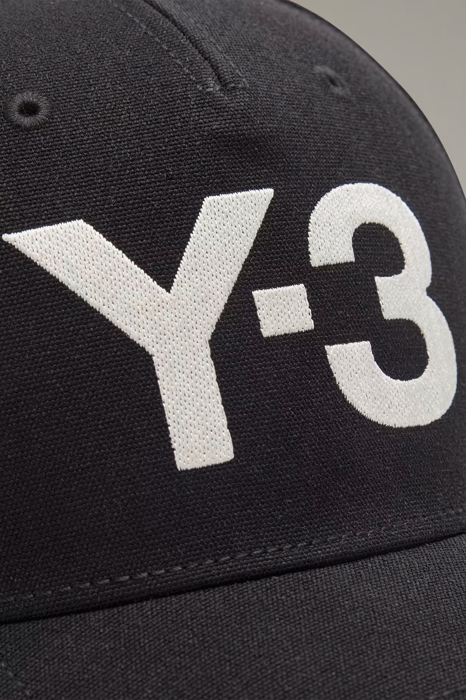 Y-3 Embroidered Recycled Twill Cap