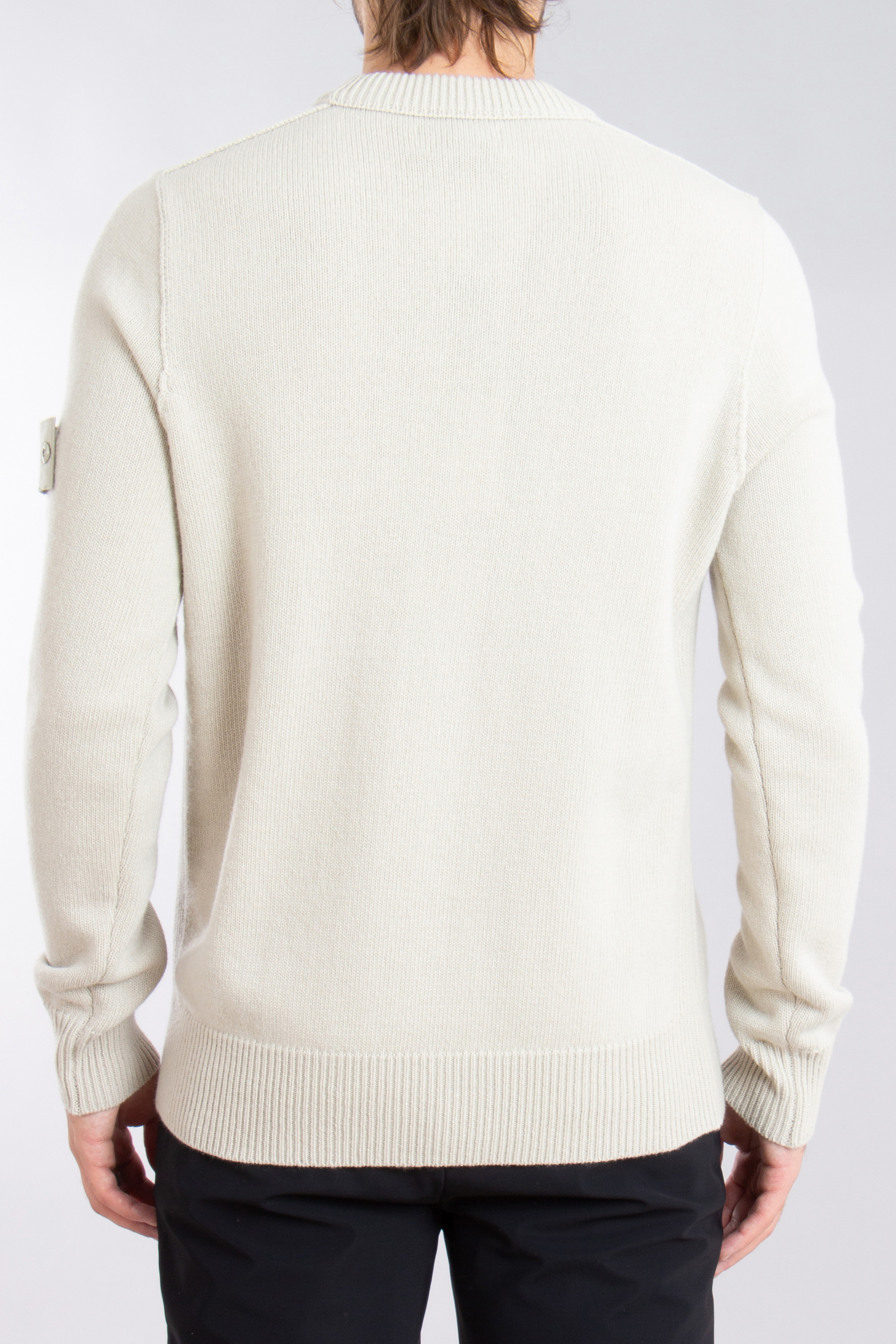 STONE ISLAND Ghost Piece Virgin Wool Sweater