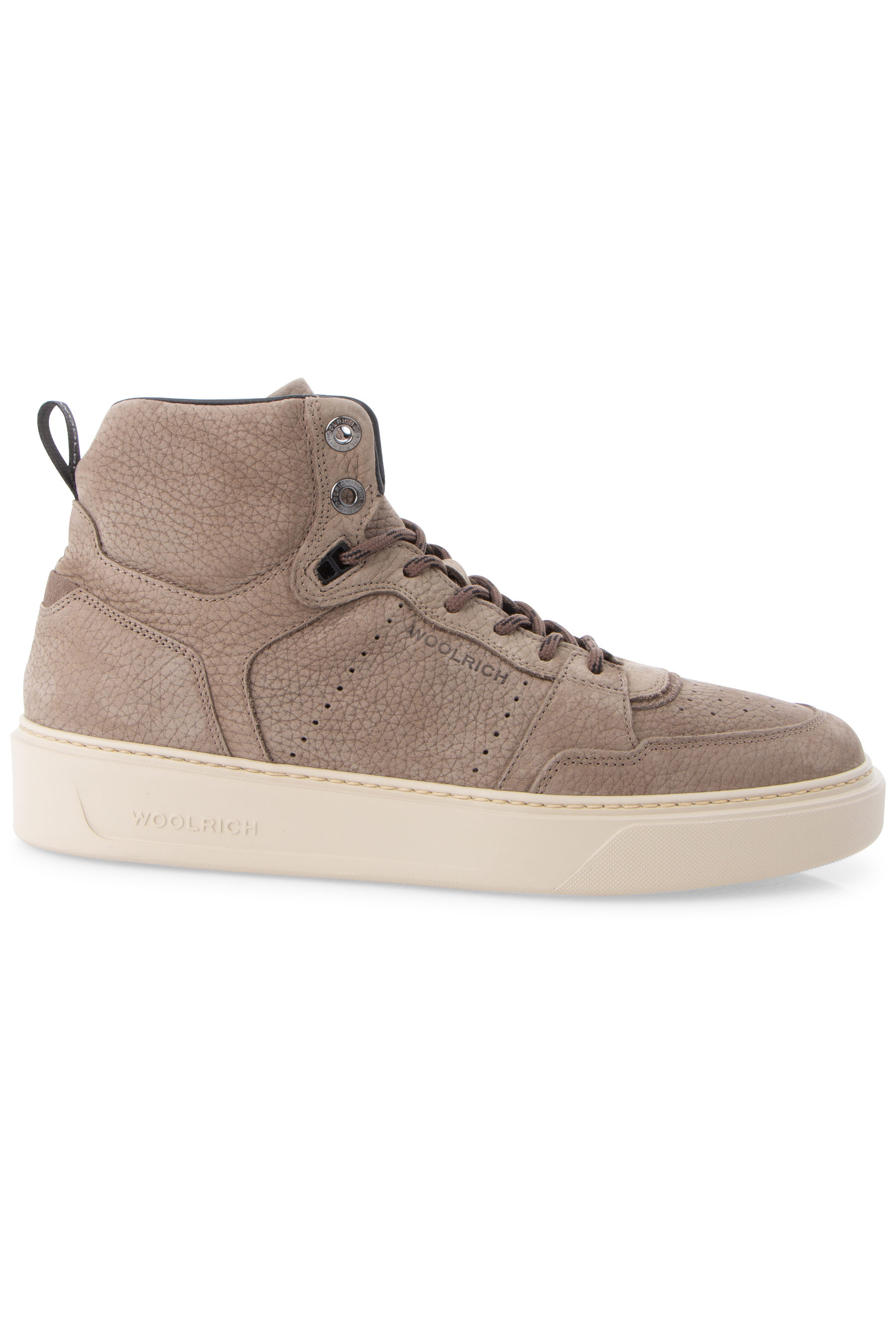 WOOLRICH Mid Leather Sneakers Classic Tennis