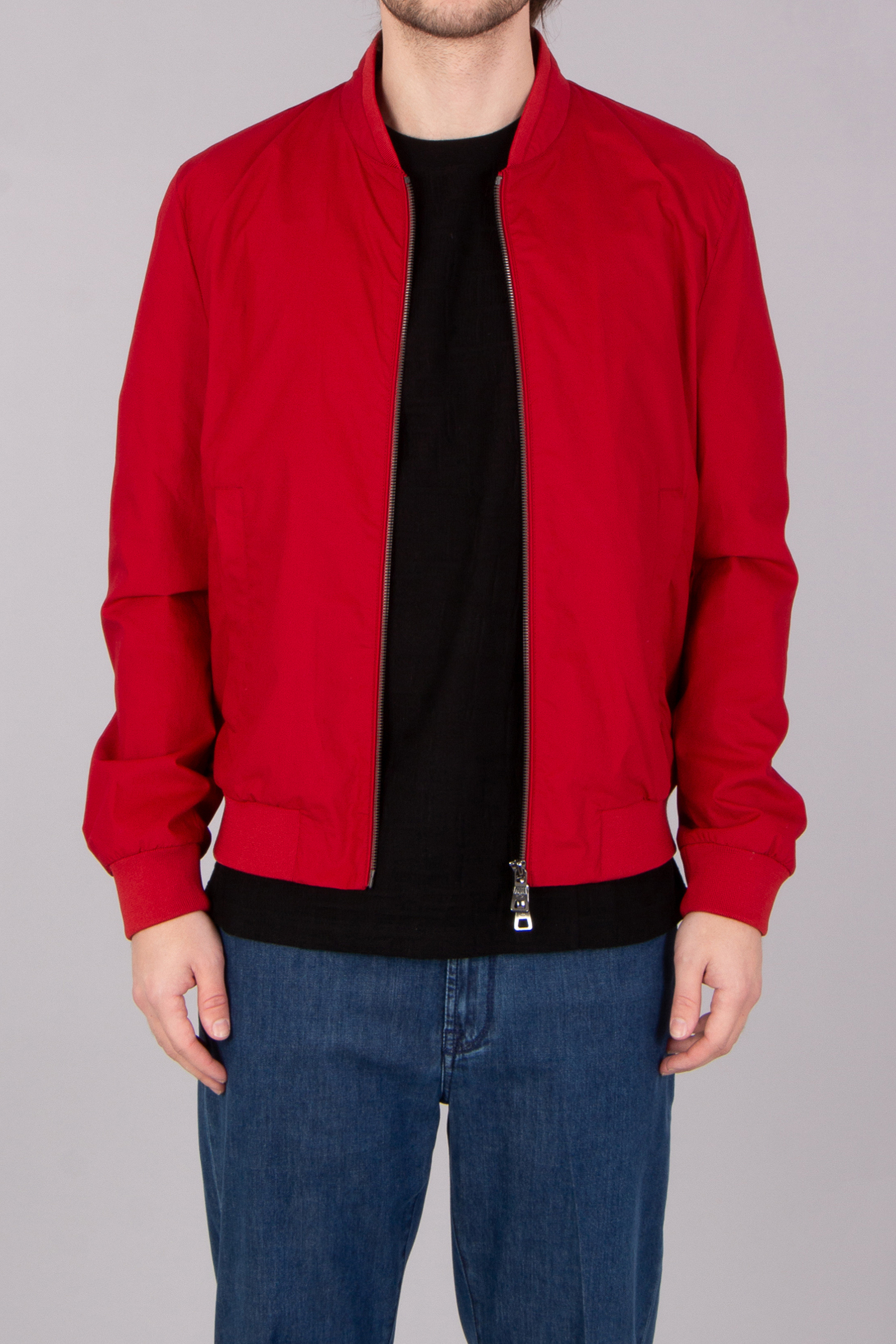 MAXIMILIAN Regular Fit Cotton Bomber Jacket Dave