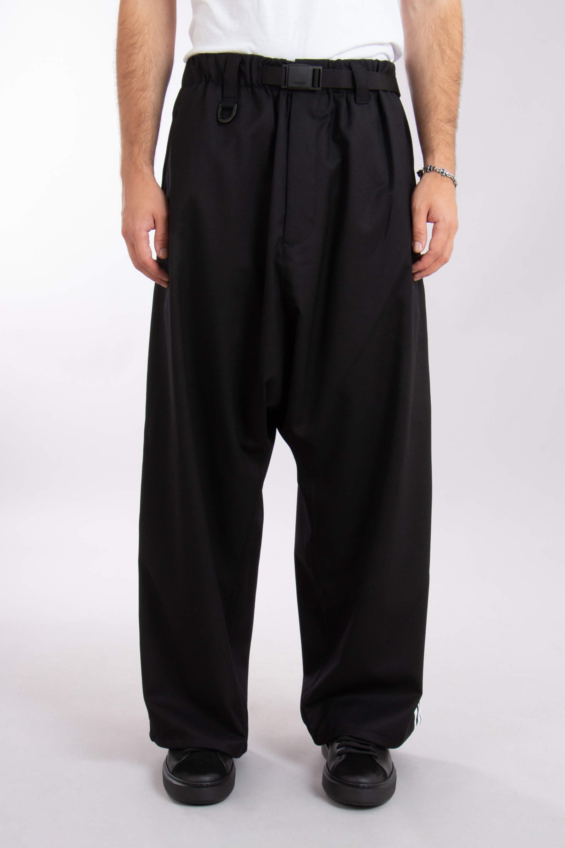 Y-3 Recycled Polyester-Wool Blend Track Pants