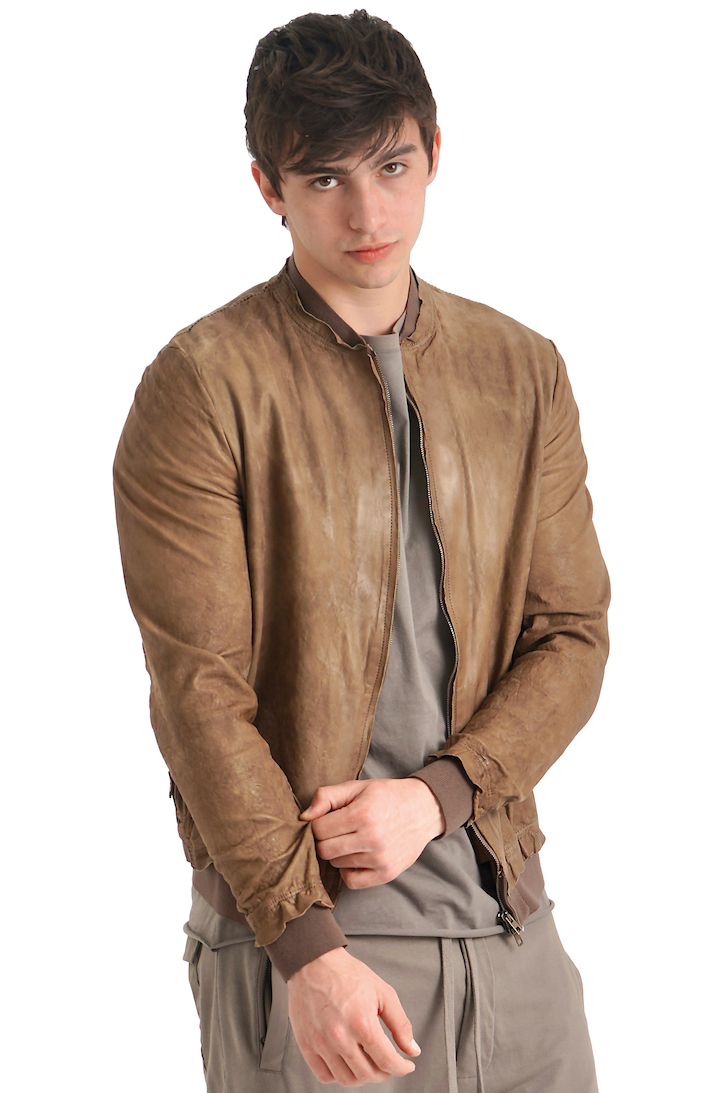 SALVATORE SANTORO Leather Jacket