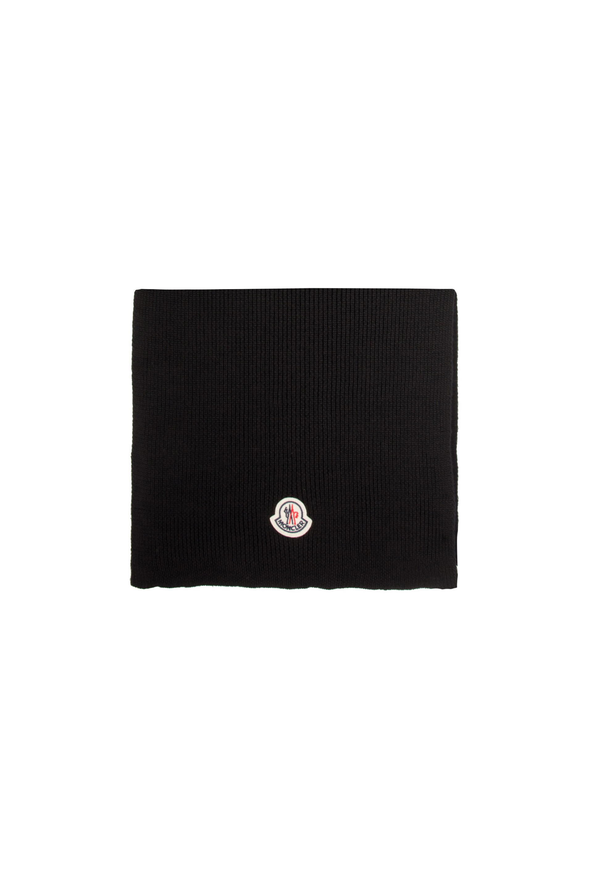 MONCLER Ribbed Wool Scarf