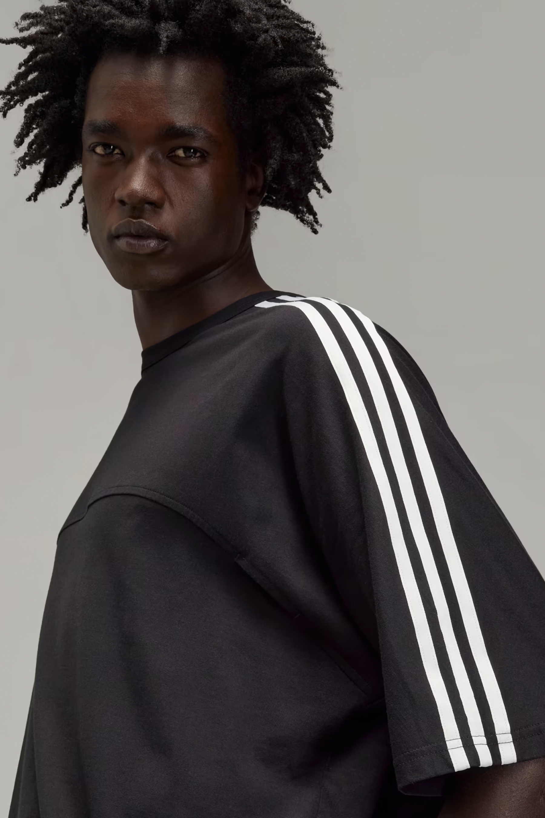 Y-3 3-Stripes Cotton Jersey T-Shirt