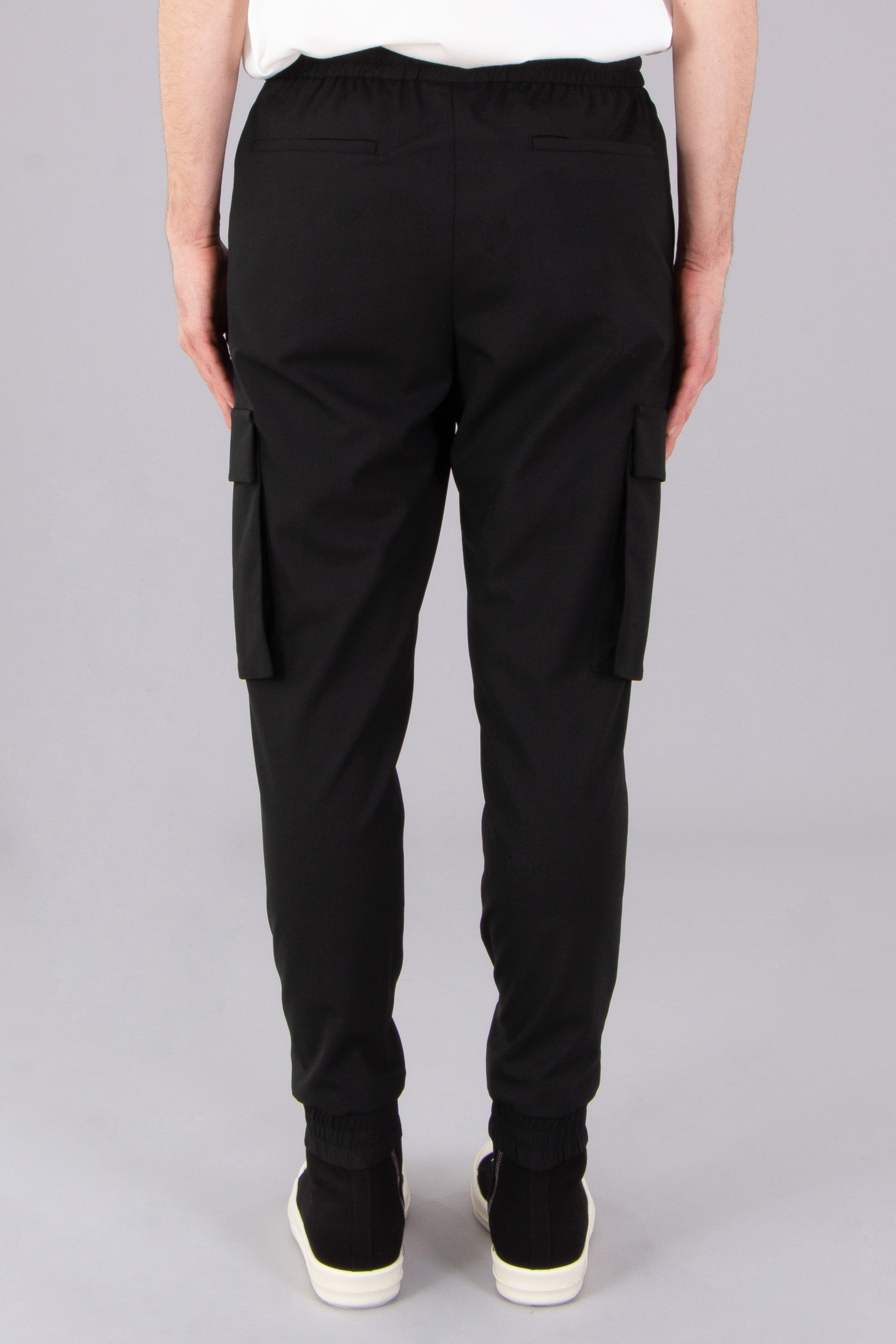 JUUN.J Relaxed Fit Wool Blend Cargo Pants