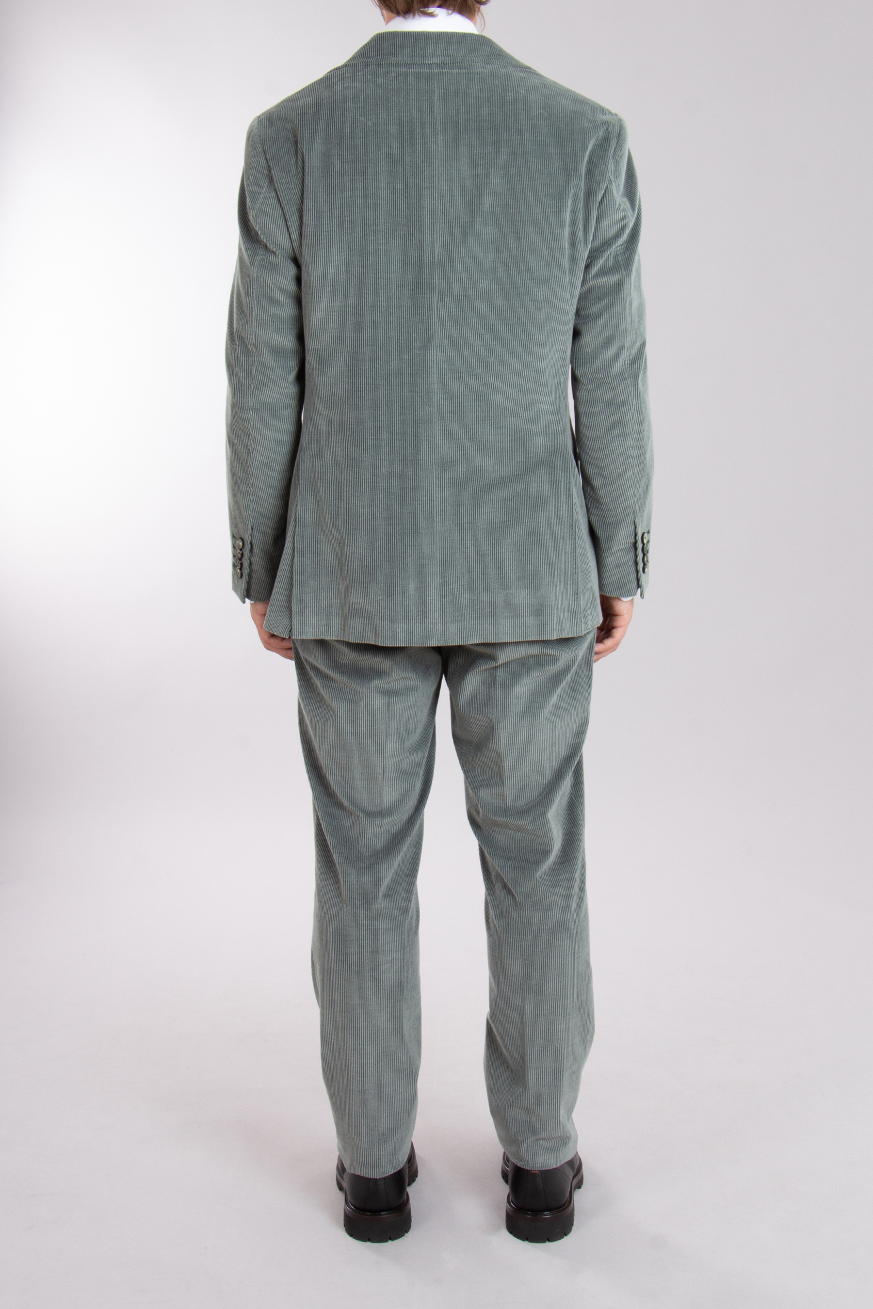 CANALI Cotton-Cashmere-Stretch Corduroy Suit Kei