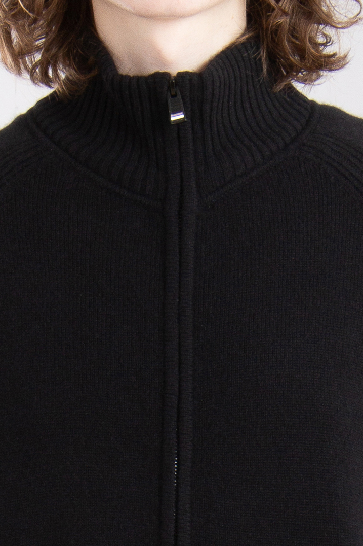 BOSS Cashmere Zip Cardigan H-Elasso