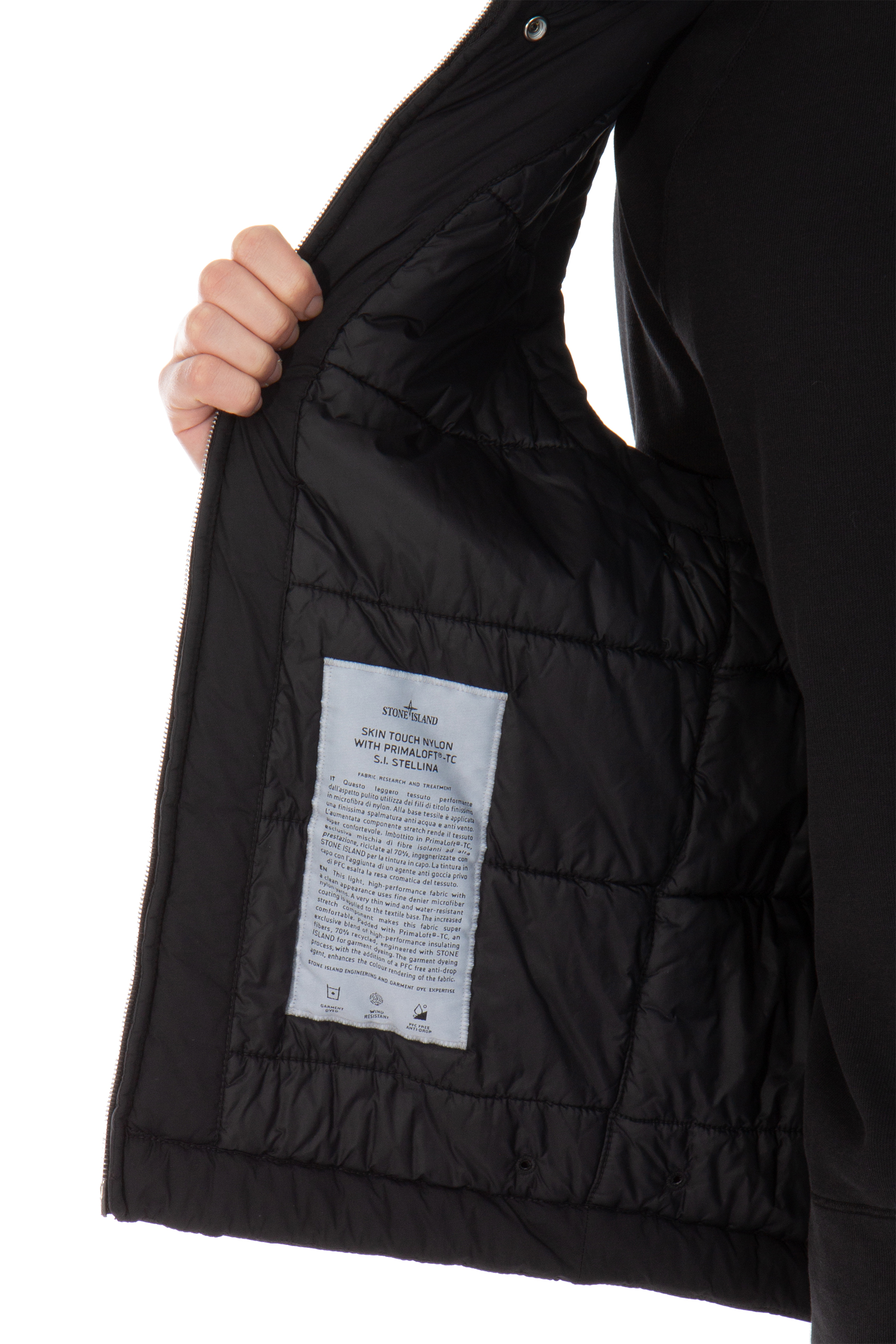 STONE ISLAND Skin Touch Nylon Puffer Vest