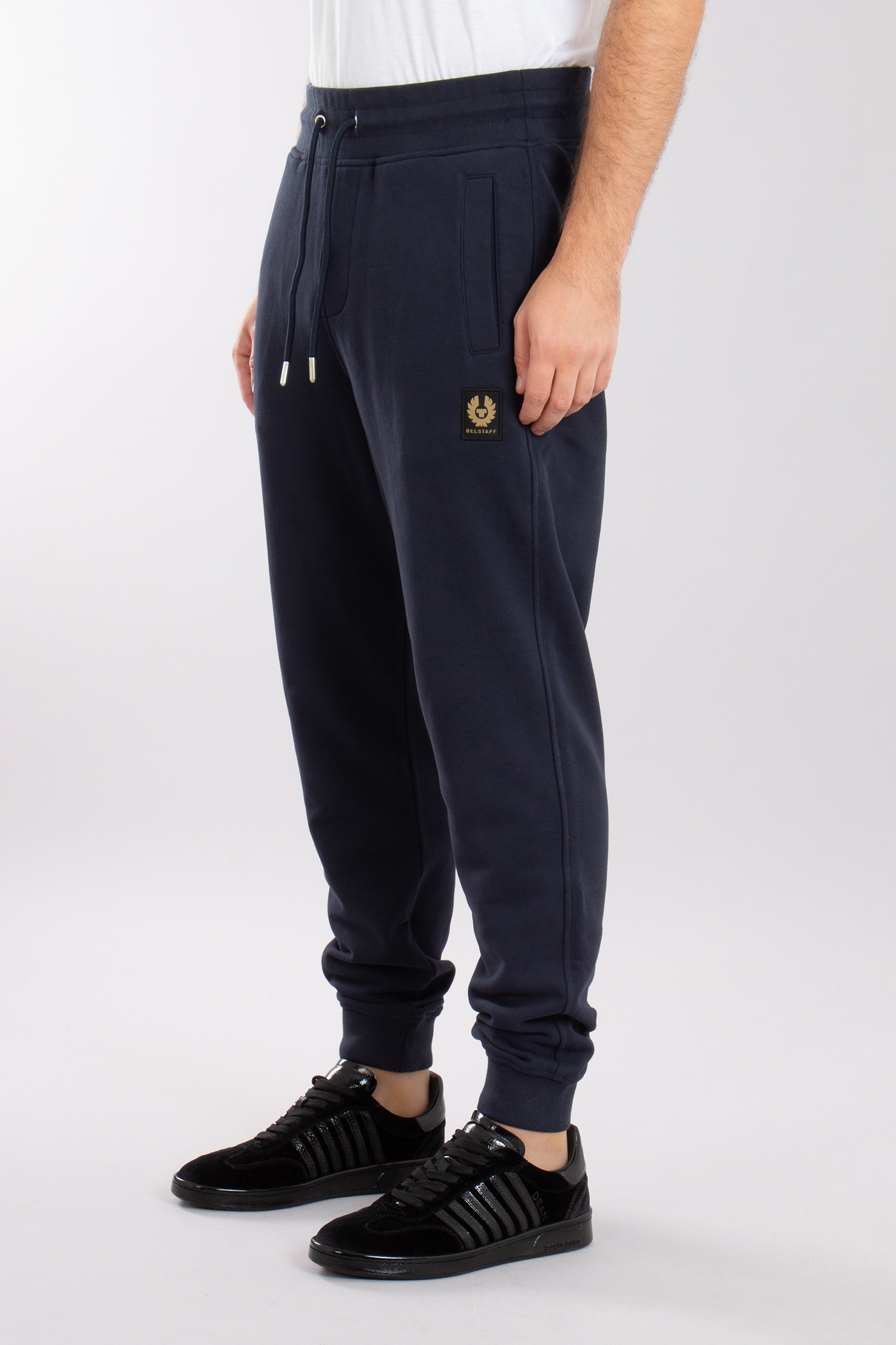 BELSTAFF Loopback Cotton Fleece Sweatpants