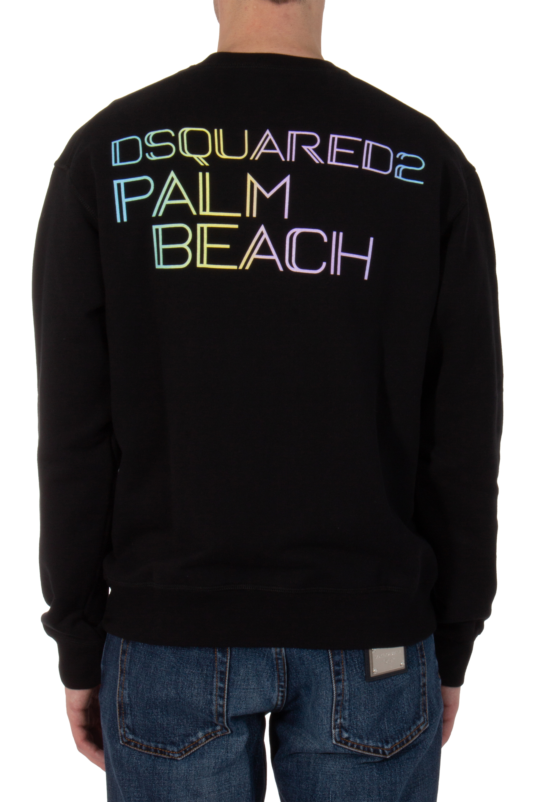 DSQUARED2 Palm Beach Cool Fit Cotton Sweatshirt