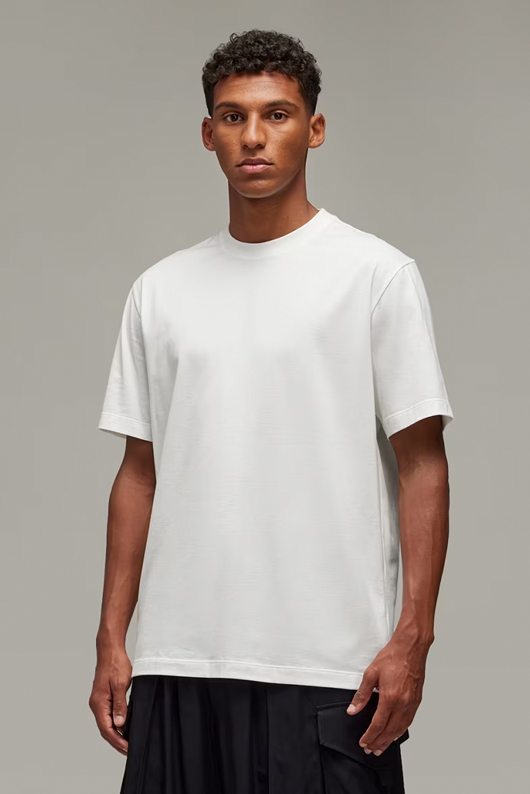 Y-3 U Graphic Print Cotton Jersey T-Shirt