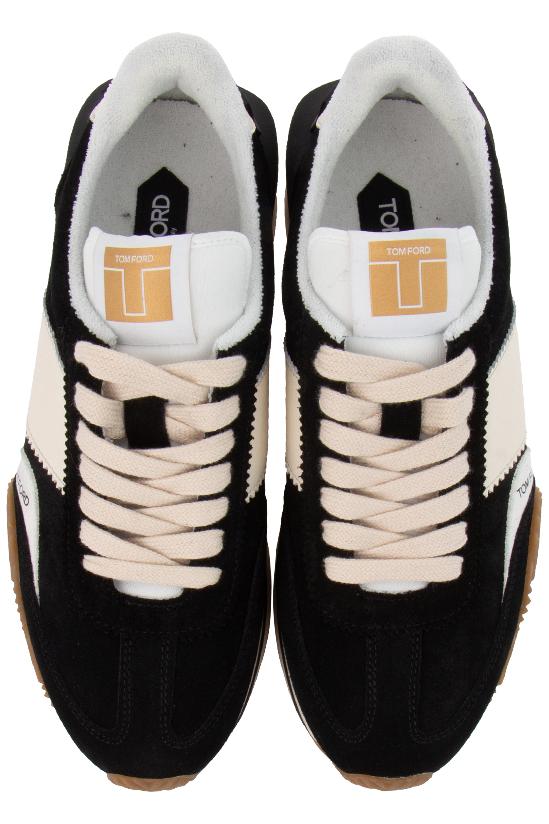 TOM FORD Paneled Suede Sneakers James 