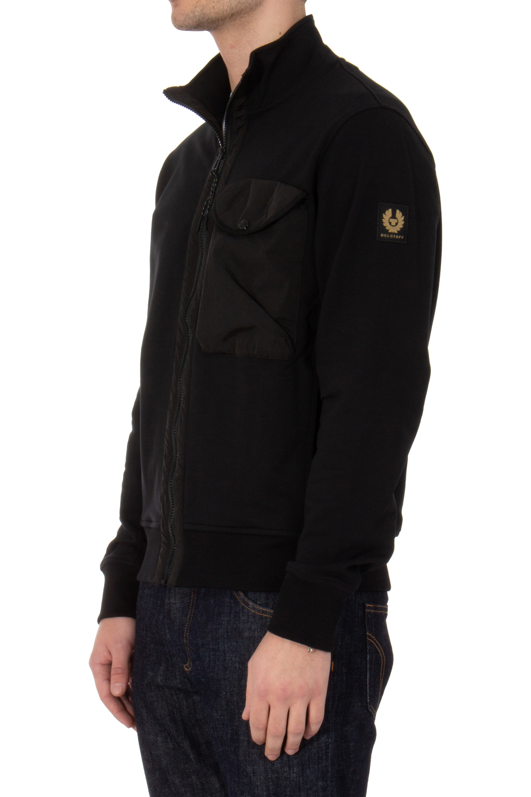 BELSTAFF Cotton Stretch Sweat Jacket Transit