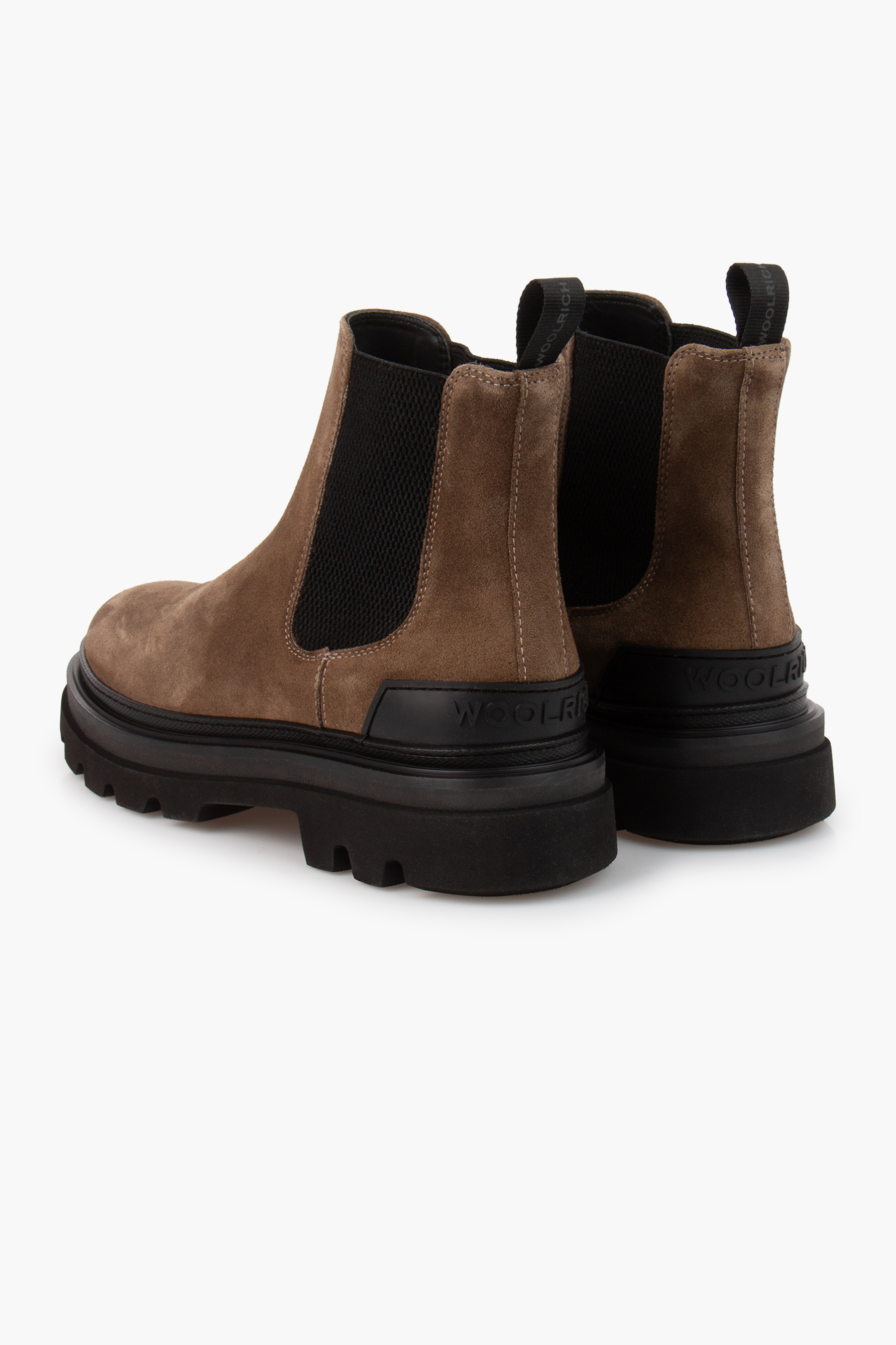 WOOLRICH Suede Chopper Chelsea Boots