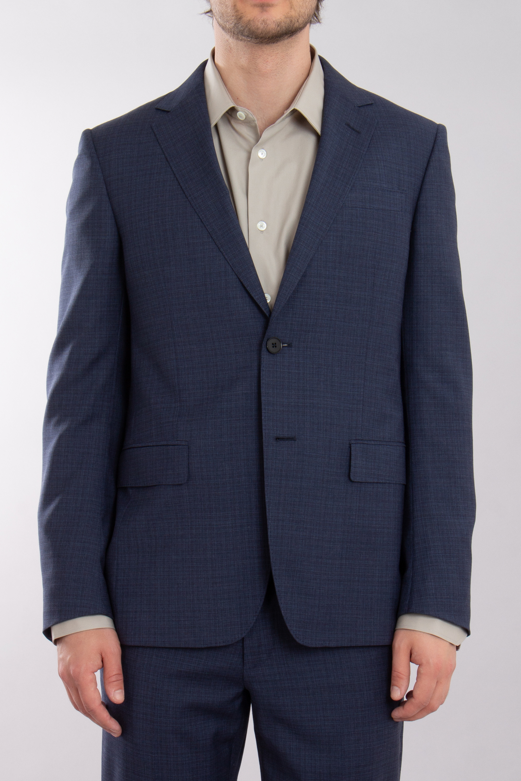 ZEGNA Patterned Wool Suit