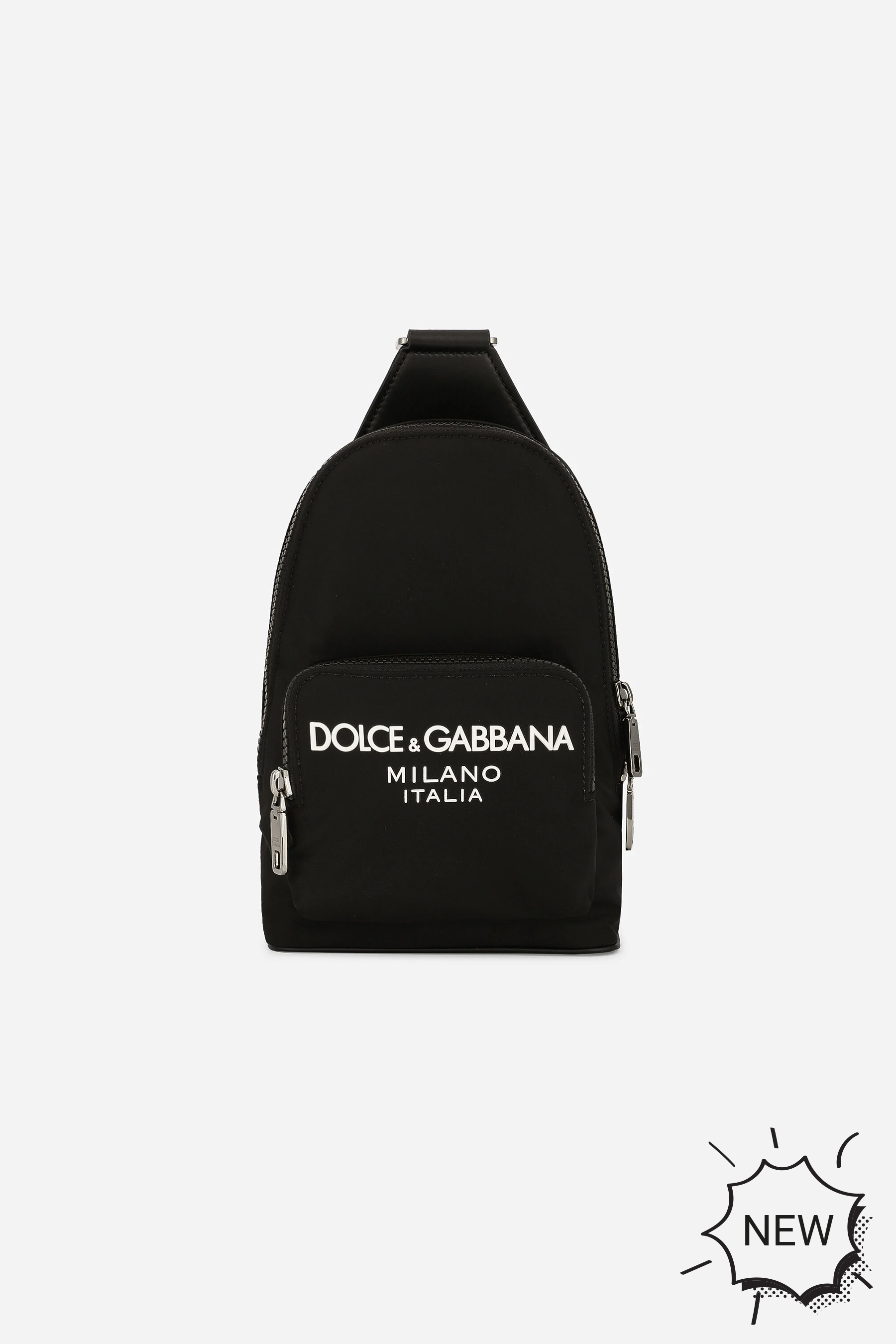 DOLCE & GABBANA Nylon Crossbody Backpack