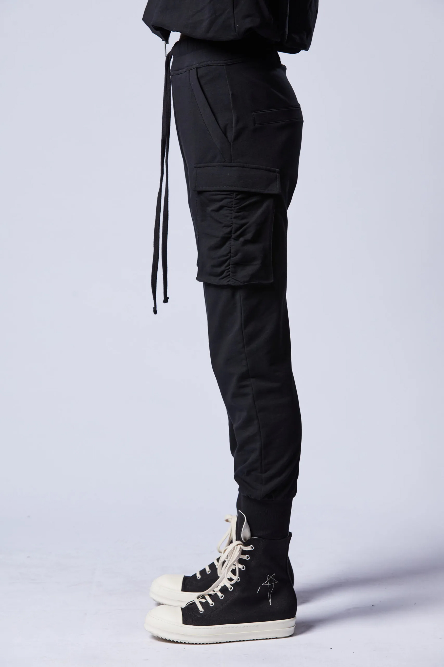 THOM KROM Drop Crotch Cotton Modal Stretch Sweatpants