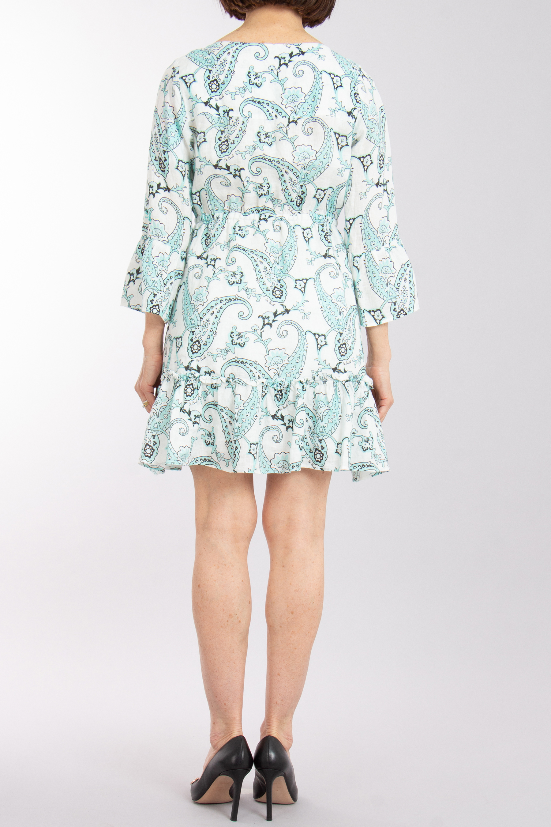 MC 2 SAINT BARTH Printed Linen Dress