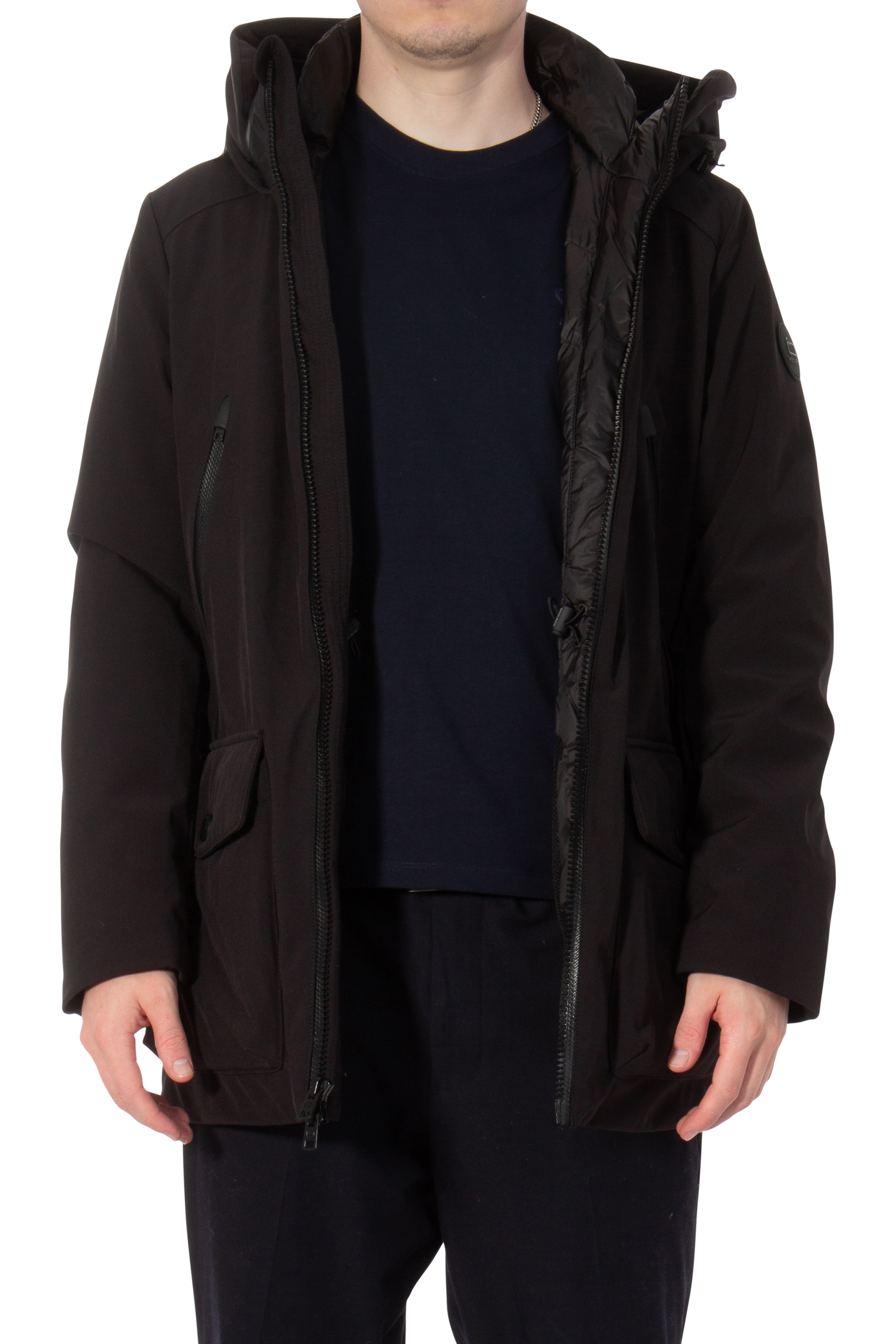 WOOLRICH Padded Tech Soft Shell Parka 