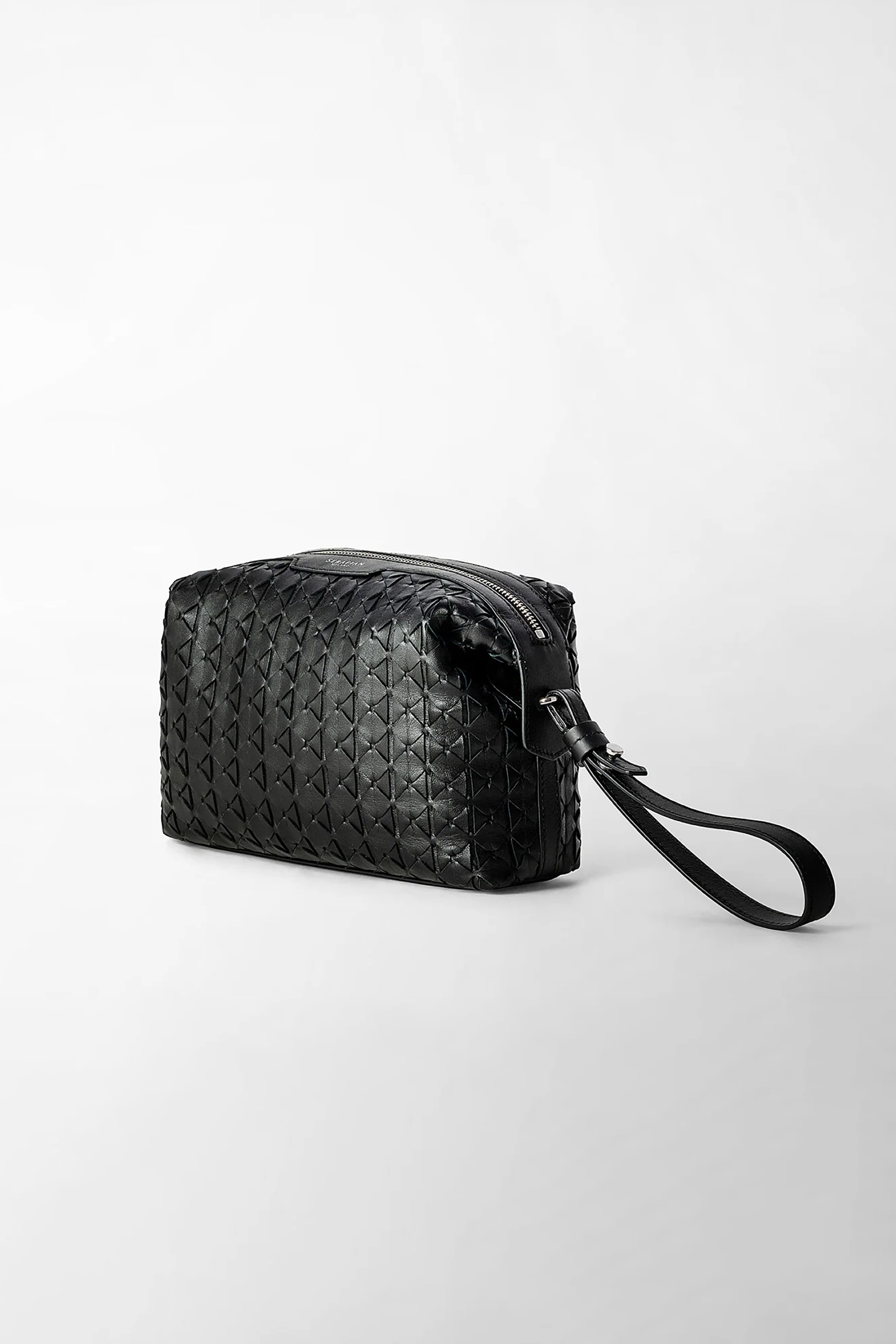 SERAPIAN 2-in-1 Mosaico Leather Clutch