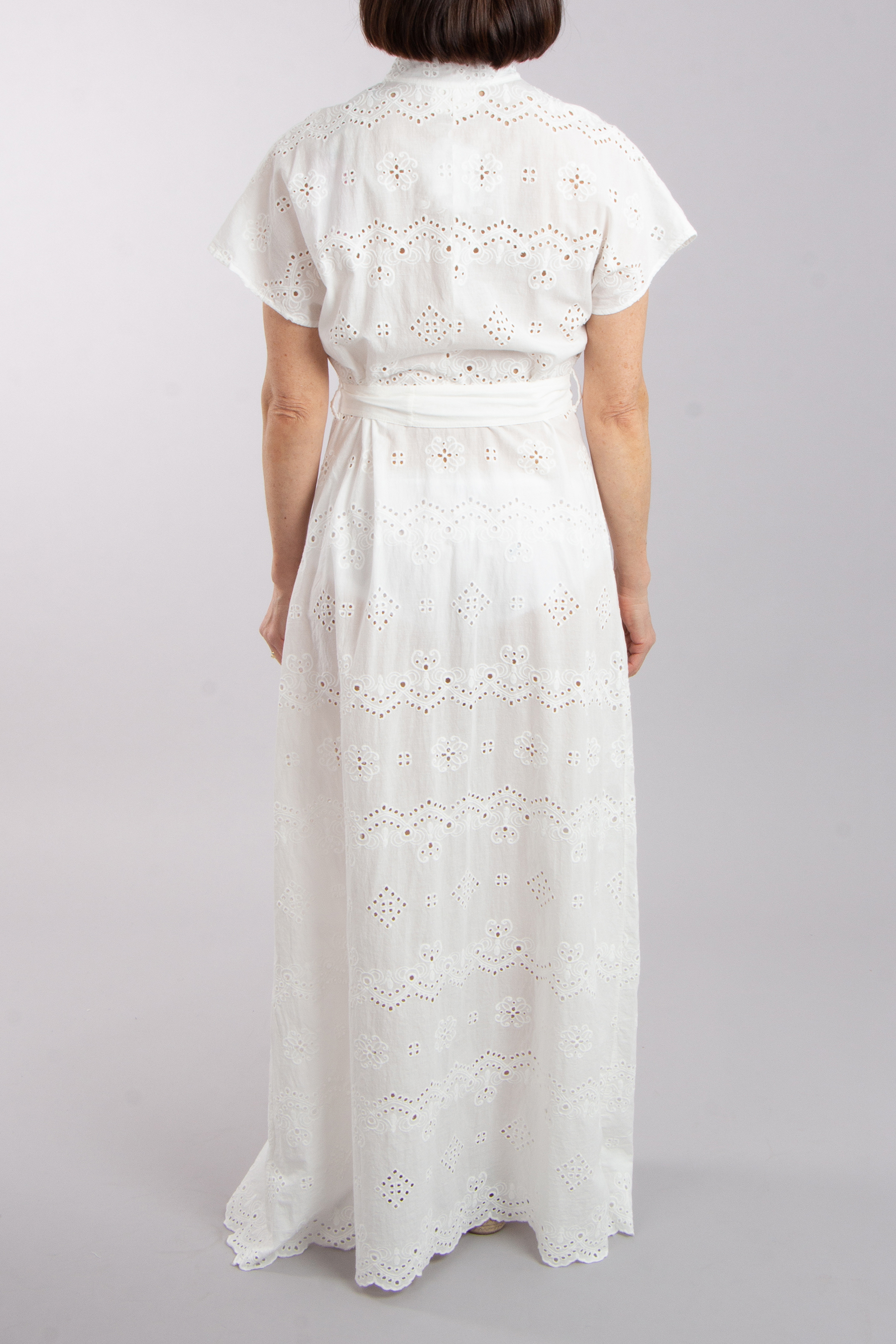 MC 2 SAINT BARTH Embroidered Cotton Dress Keira