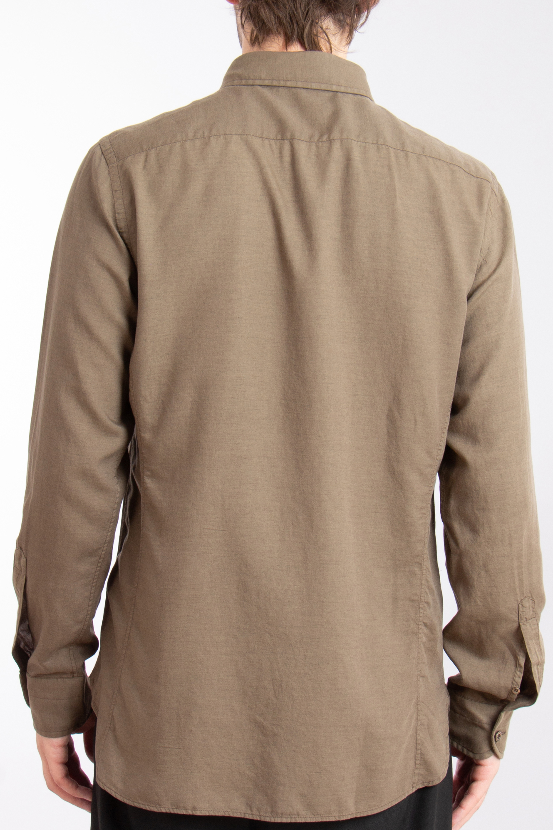 TOM FORD Lyocell-Cotton-Cashmere Blend Shirt