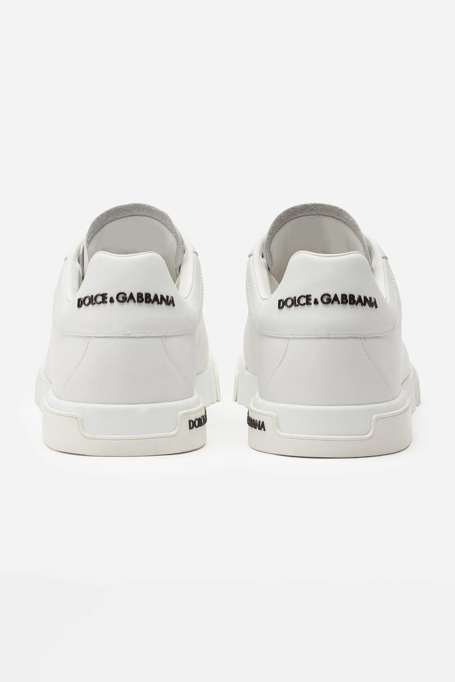 DOLCE & GABBANA Leather Sneakers Portifino Light