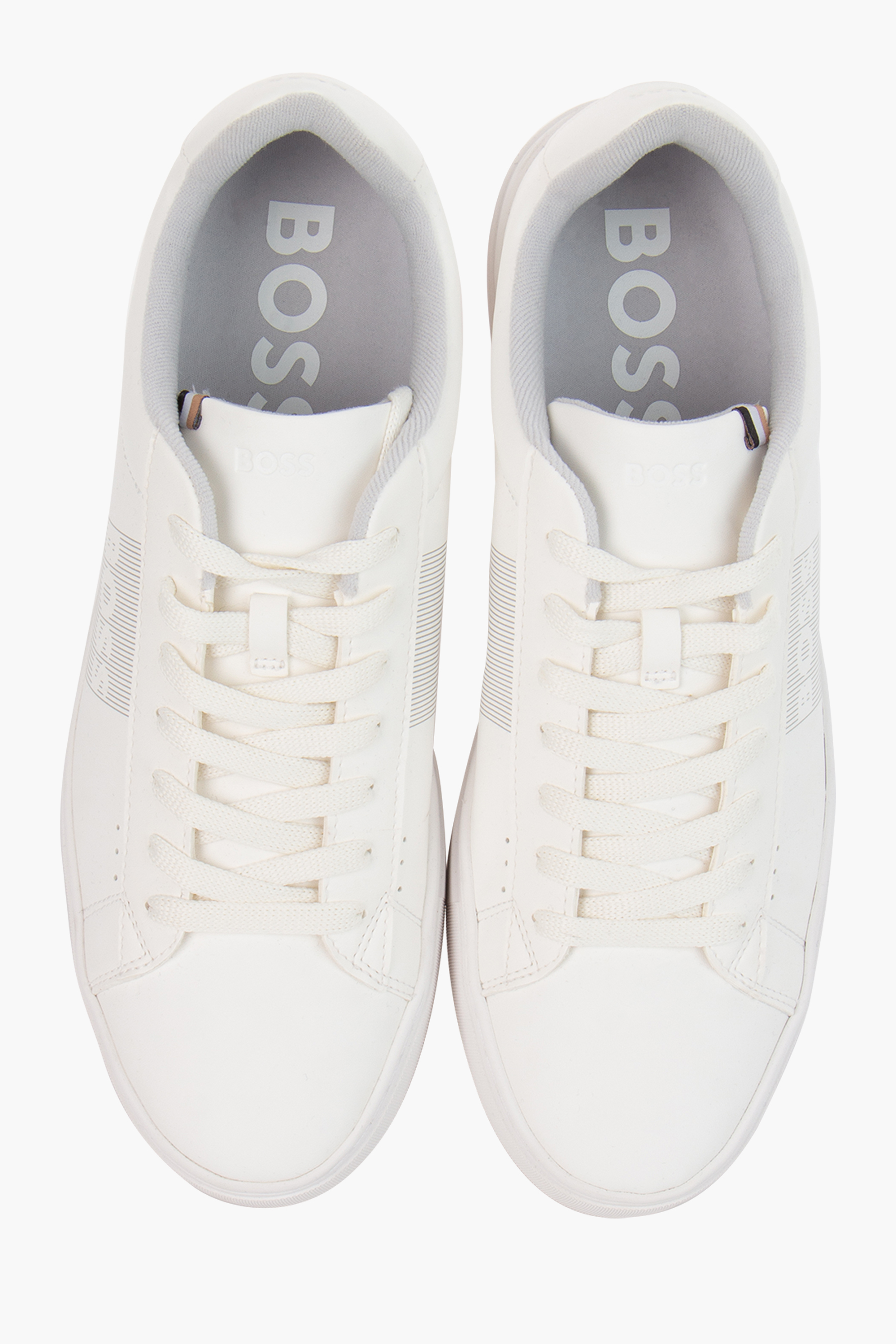 BOSS Faux Leather Sneakers Rhys