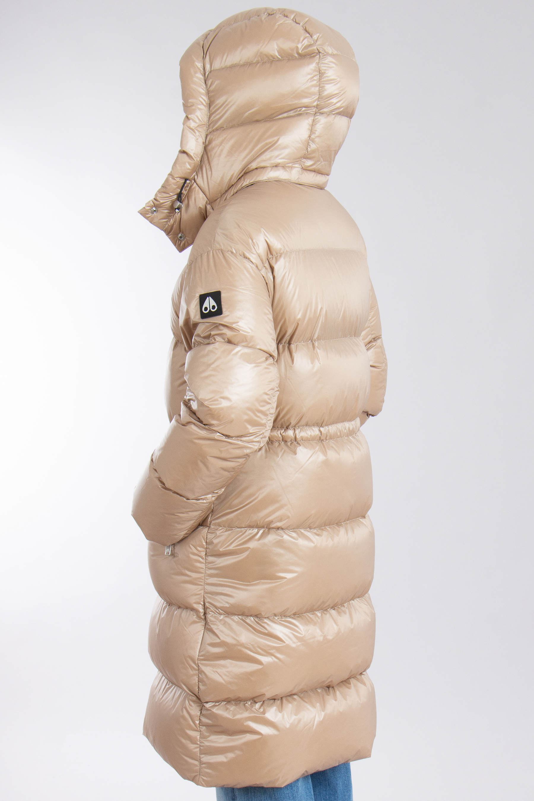 MOOSE KNUCKLES Quilted Nylon Down Parka Juniper 