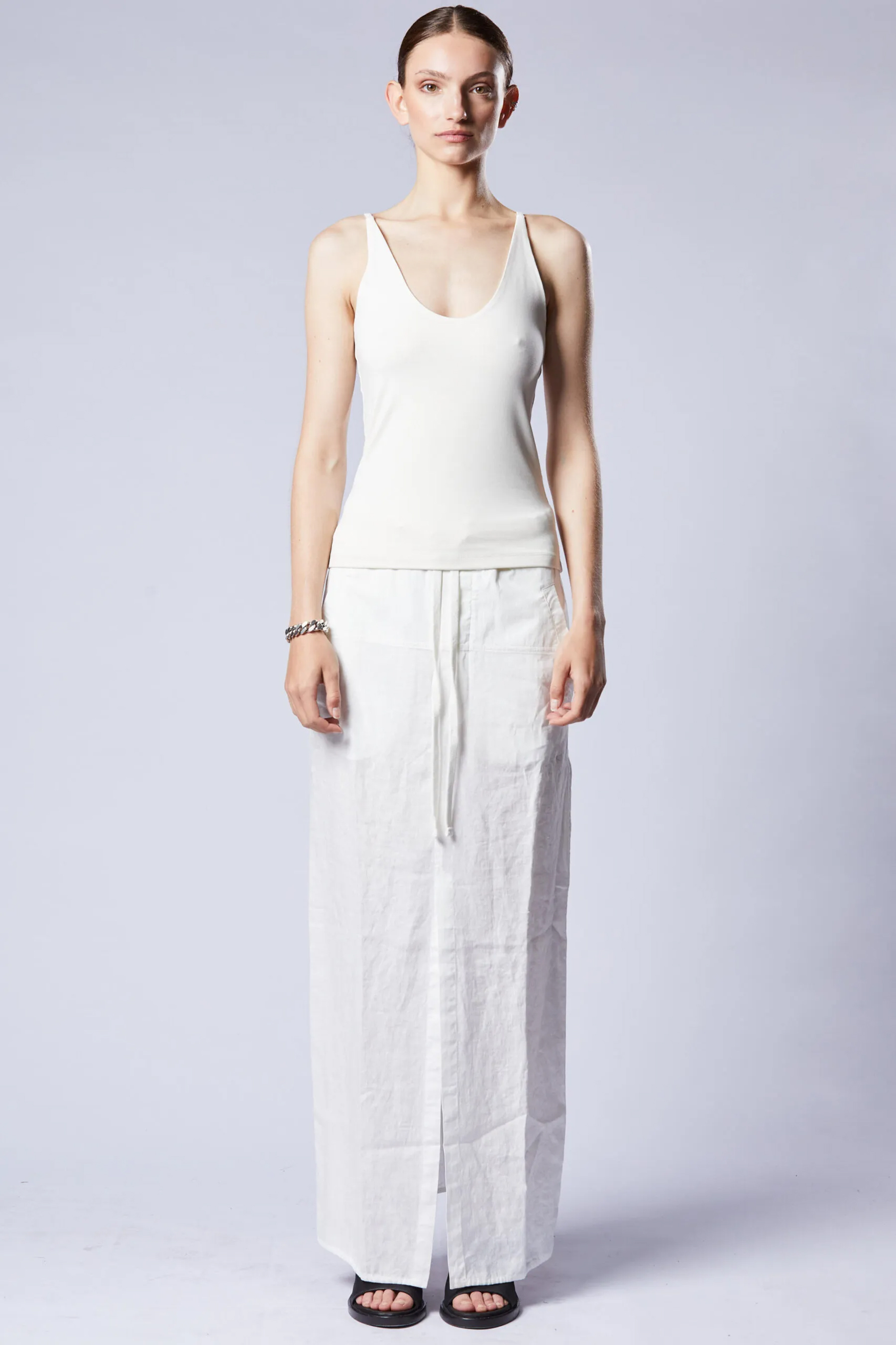 THOM KROM Cotton Modal Stretch Tank Top