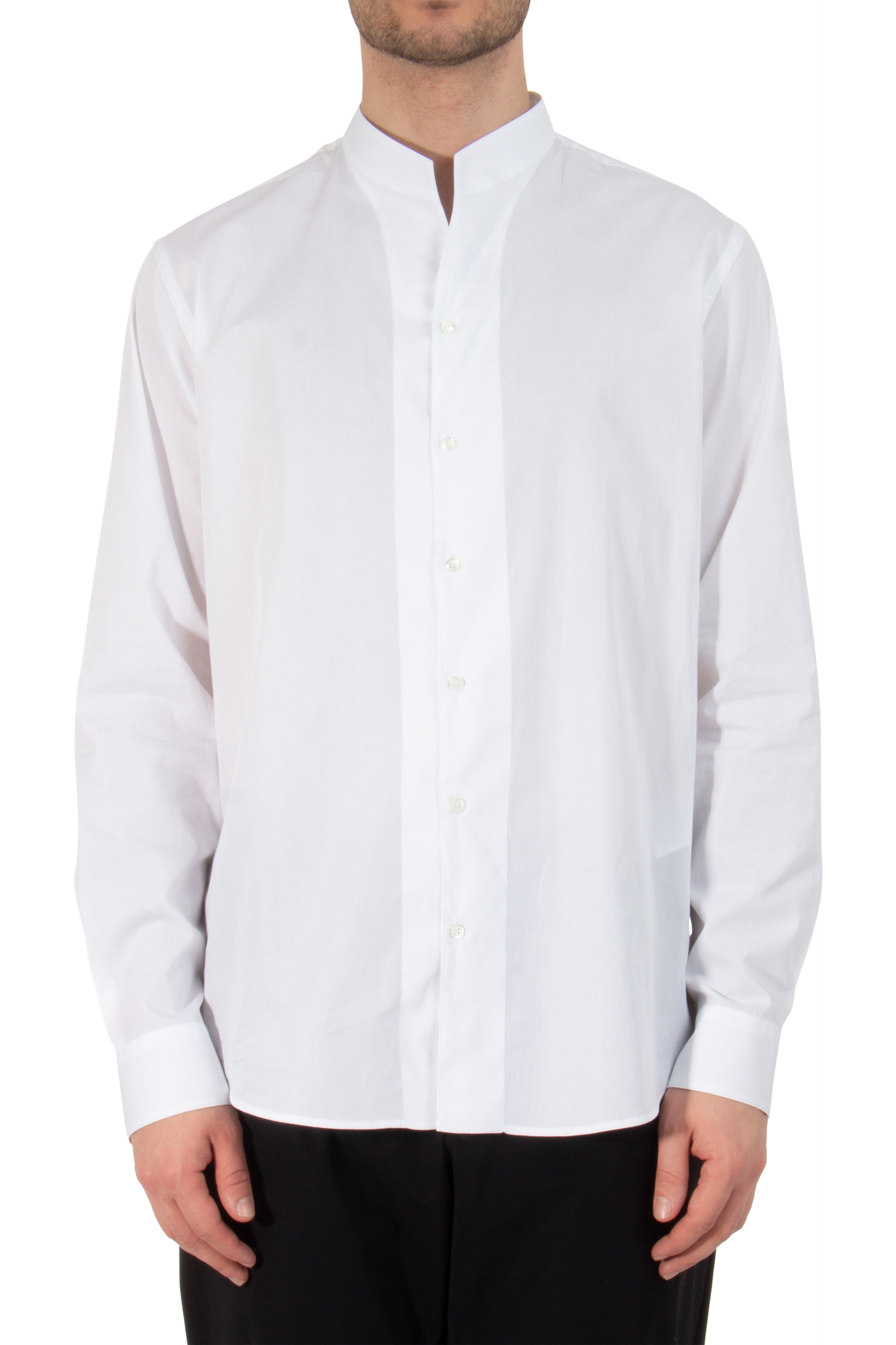 EMPORIO ARMANI Modern Fit Cotton Business Shirt