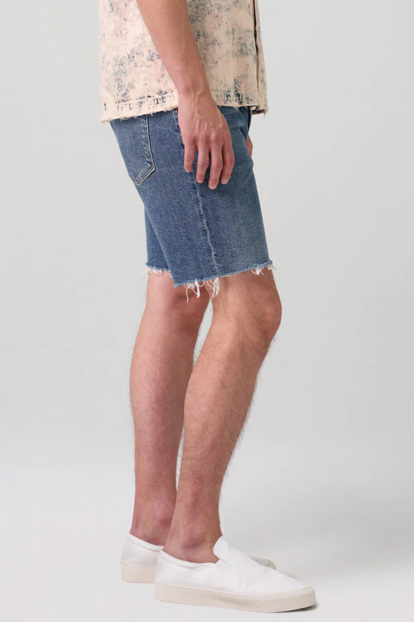 CITIZENS OF HUMANITY Cotton Stretch Denim Shorts Adler