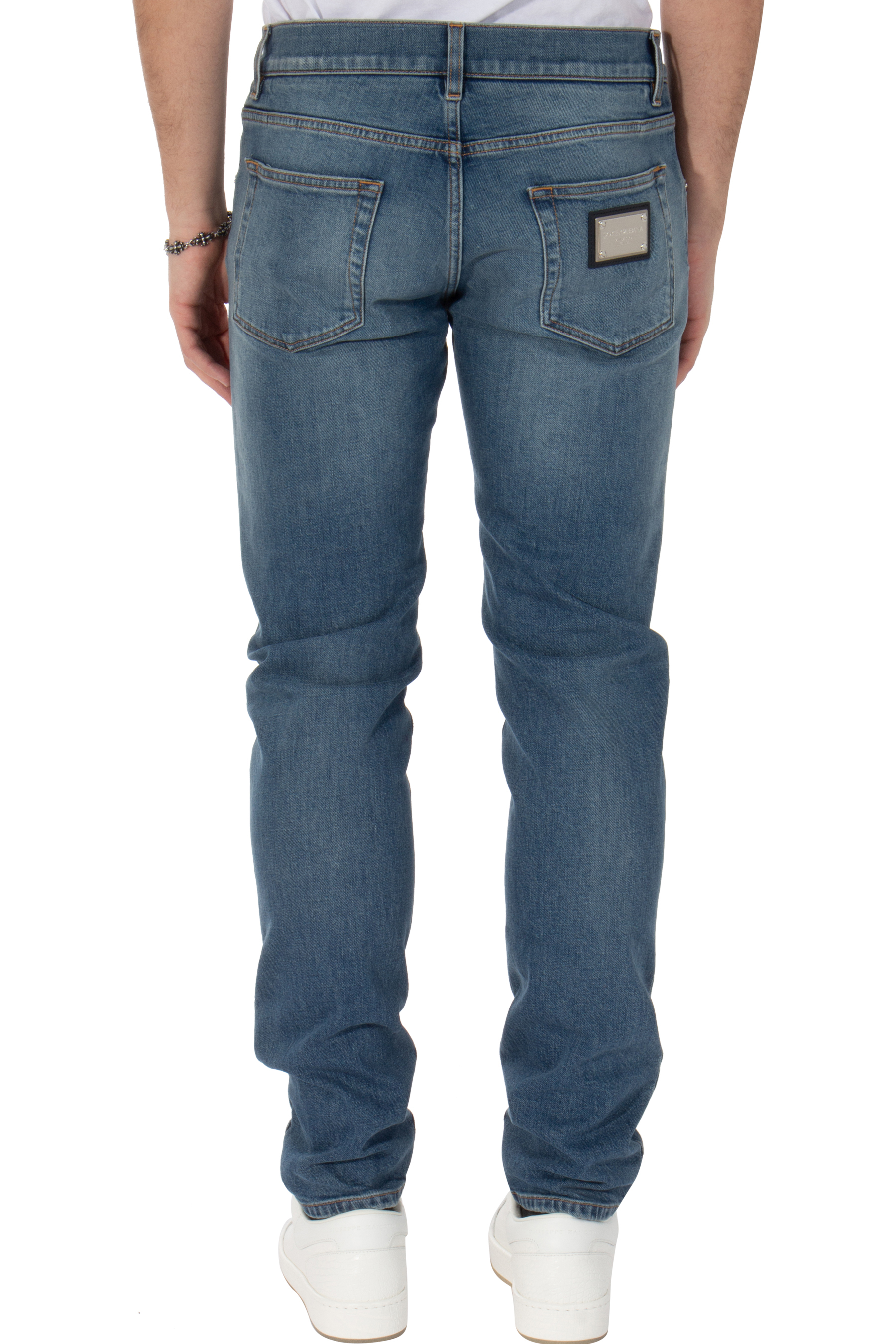 DOLCE & GABBANA Slim Fit Cotton Stretch Jeans