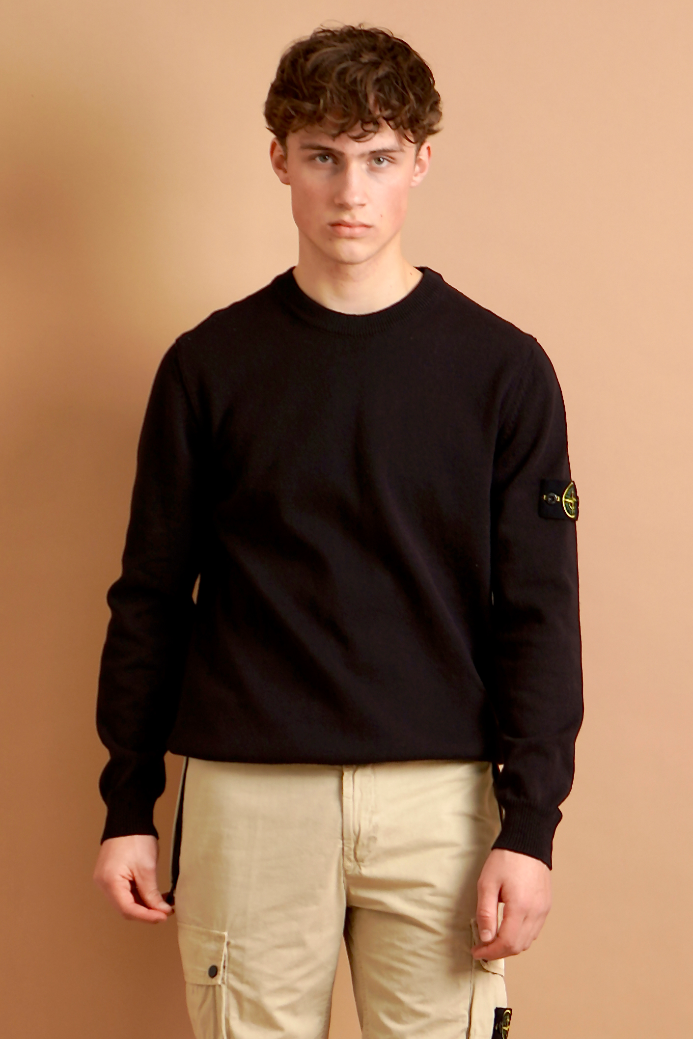 STONE ISLAND Cotton Crew Neck Sweatshirt