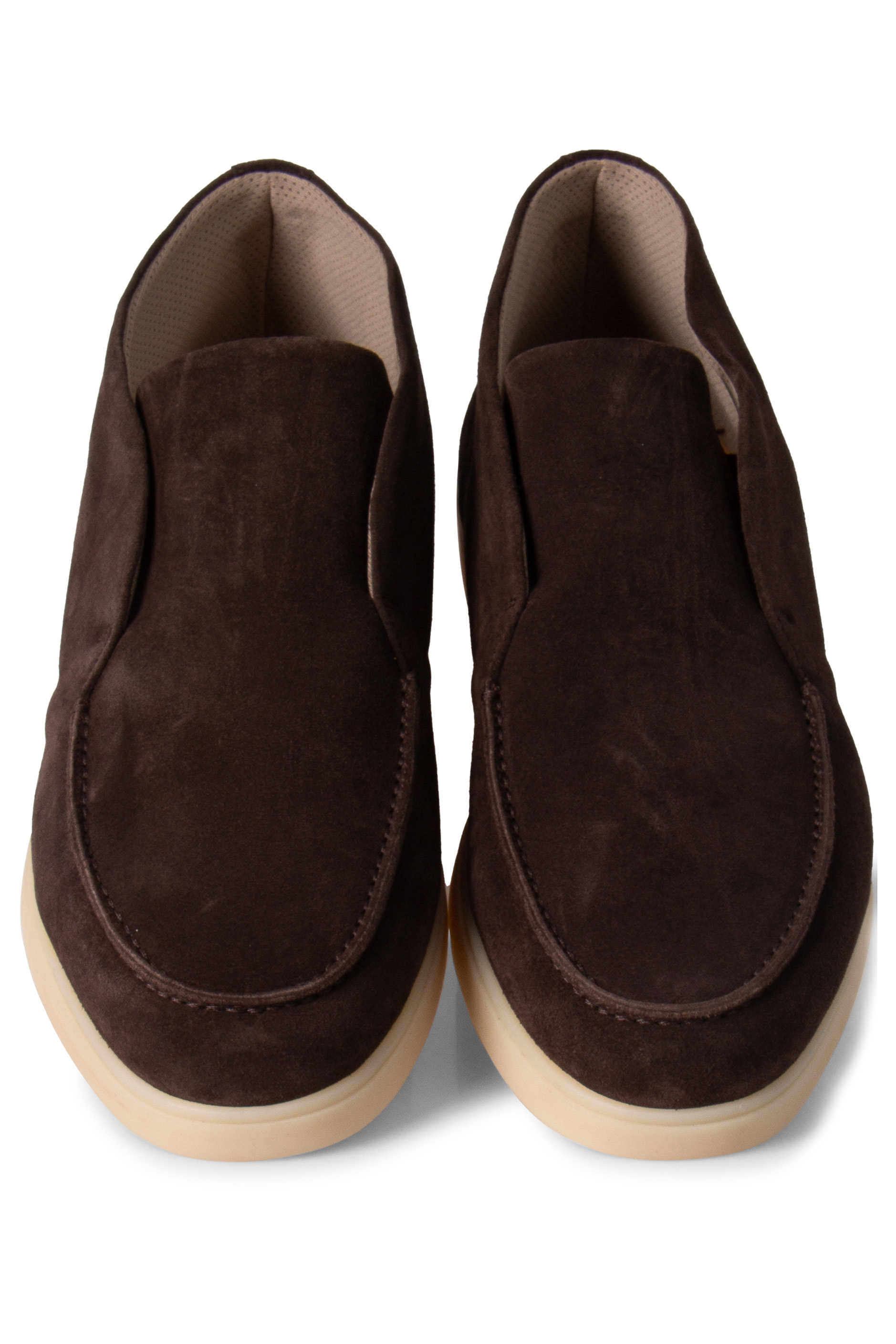 FABIANO RICCI Suede Mid Loafers