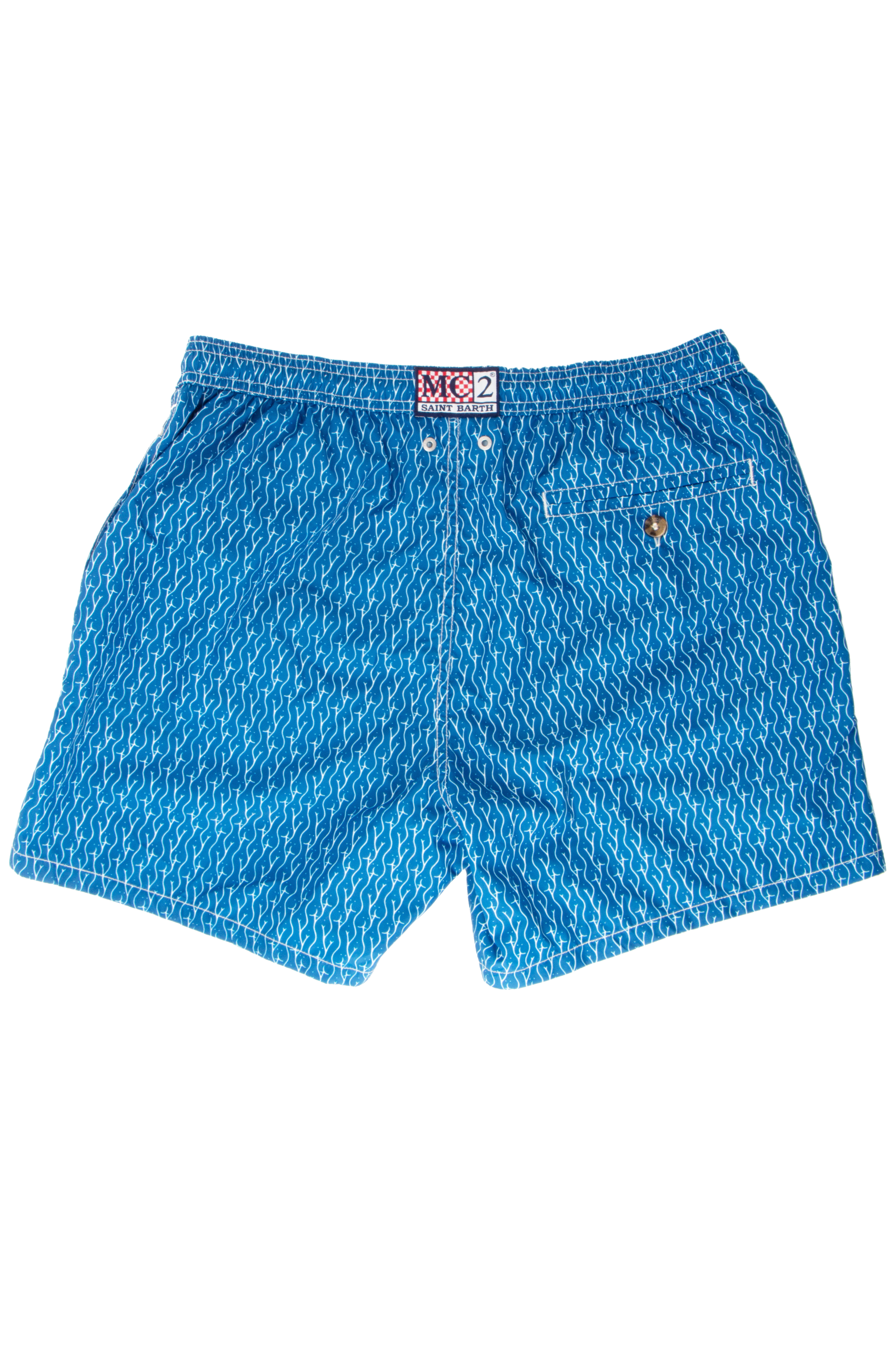 MC2 SAINT BARTH Swim Shorts Lighting Fantasy