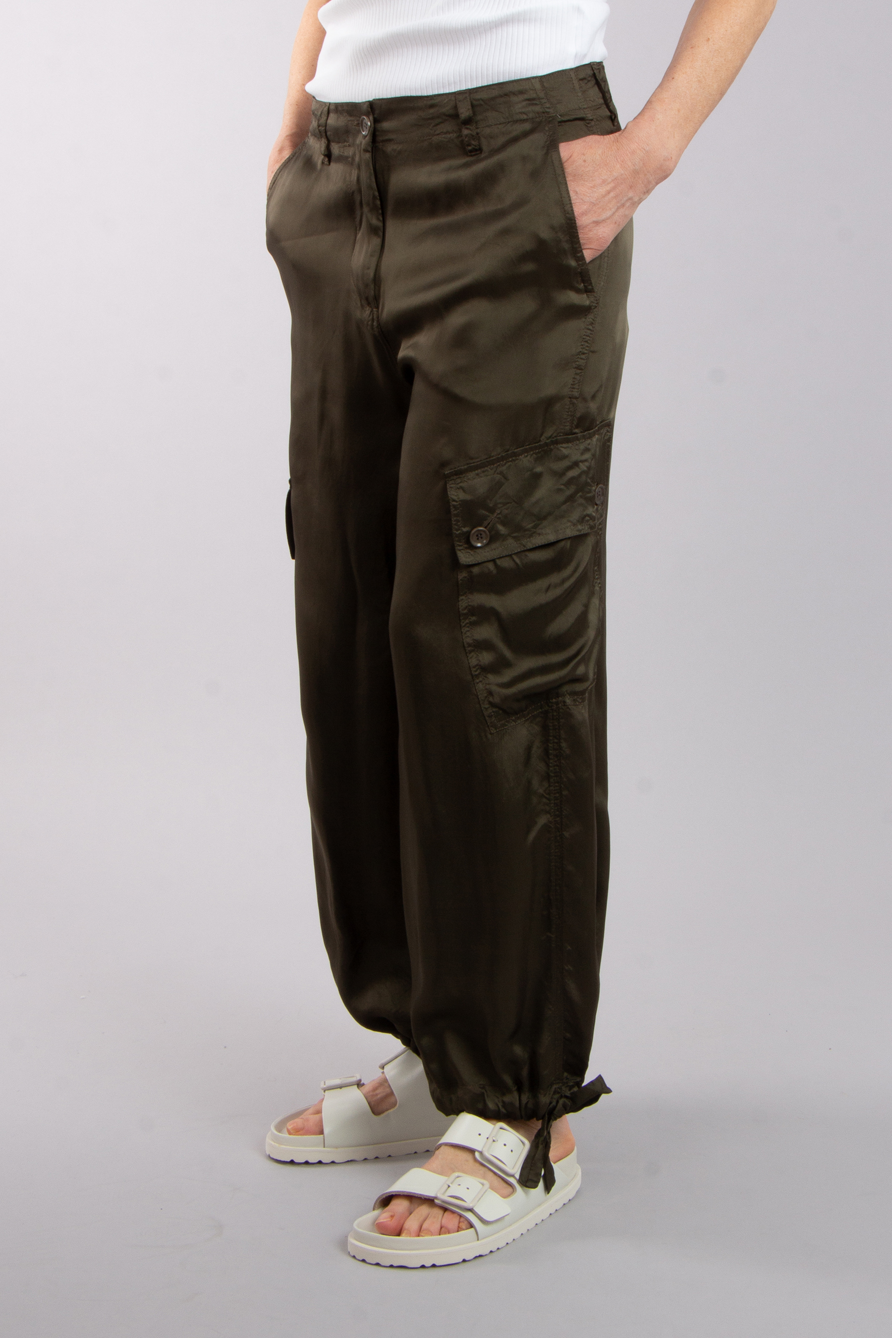 ASPESI Viscose Cargo Pants