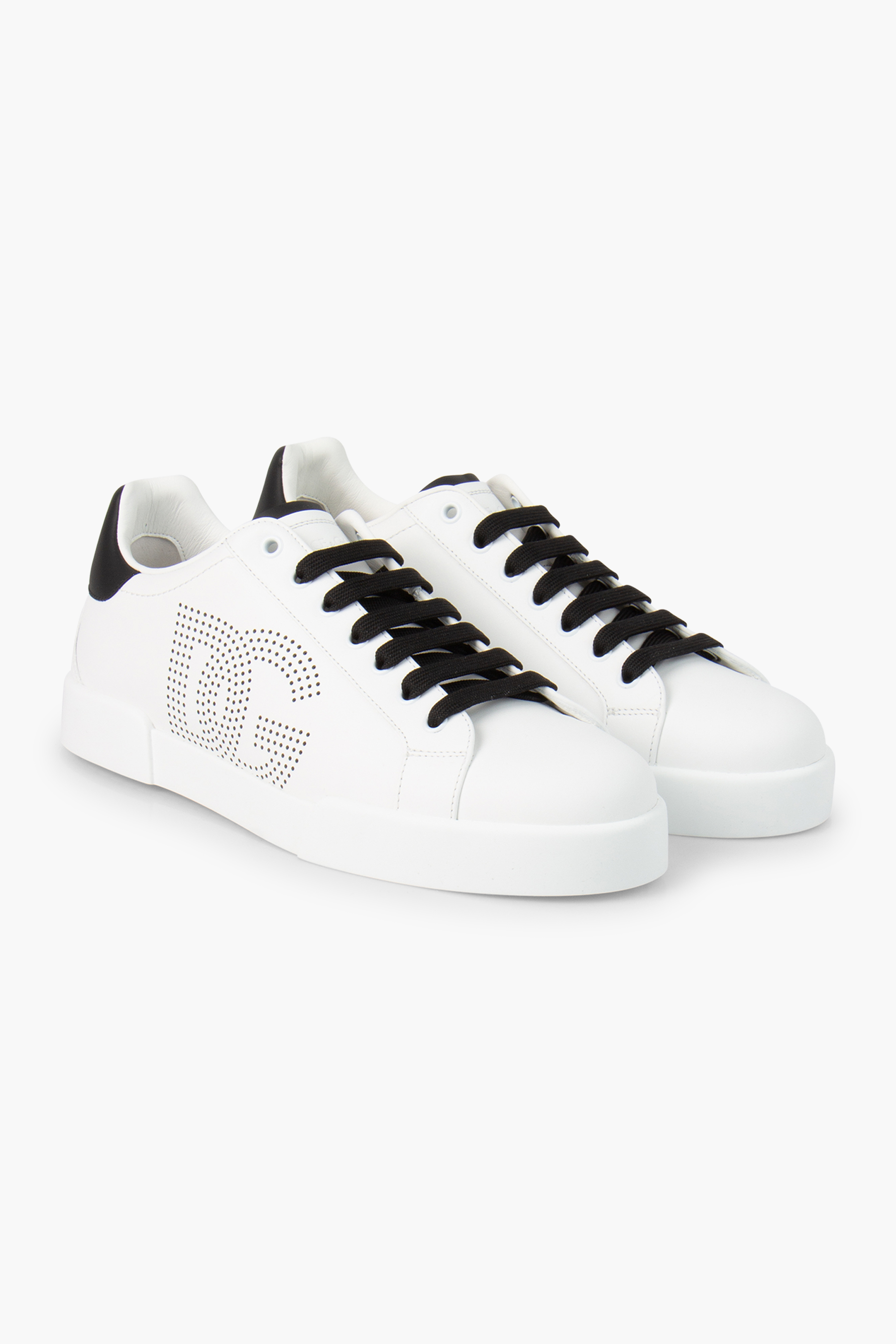 DOLCE & GABBANA Calf Leather Sneakers Portofino