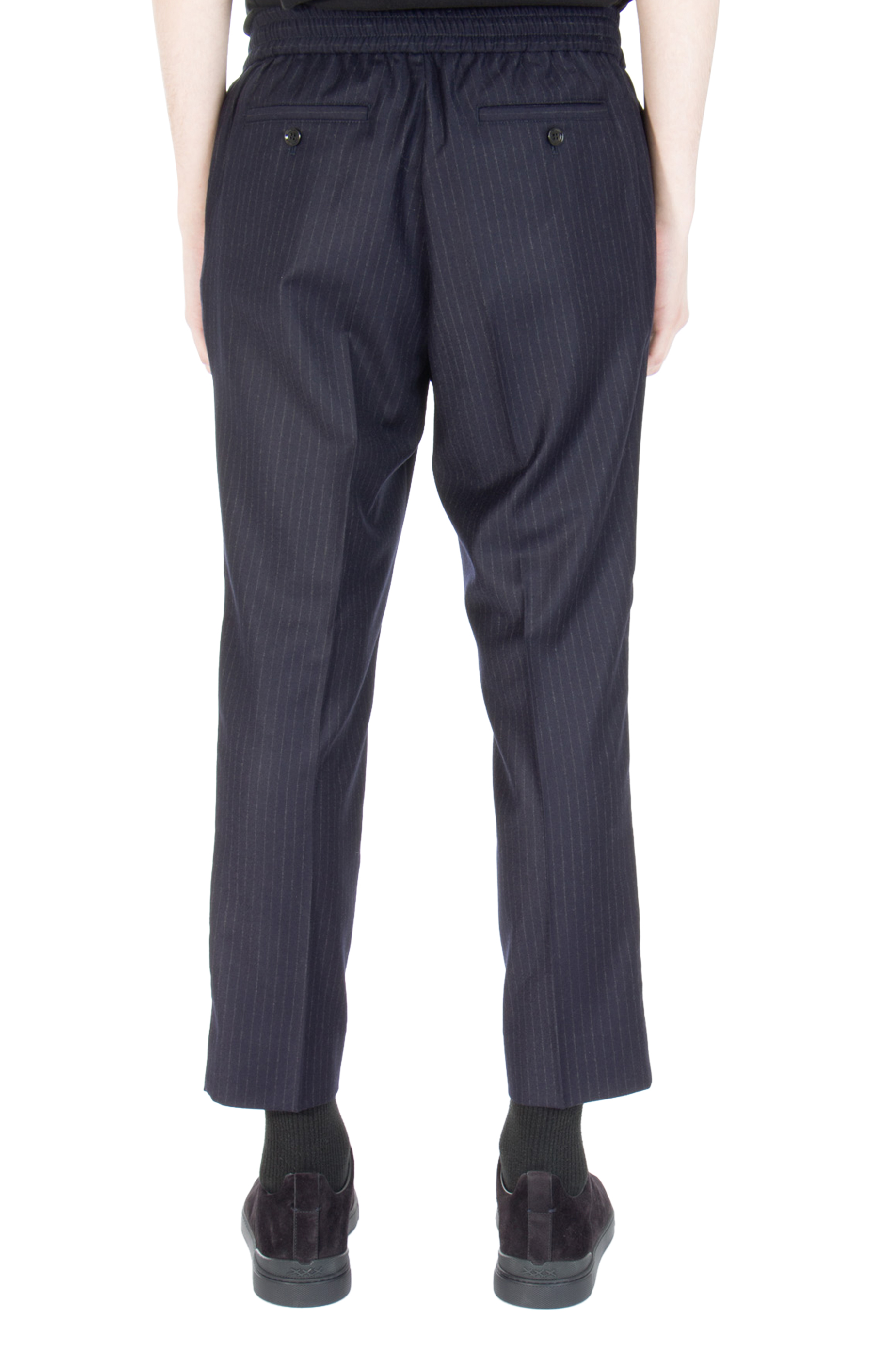 AMI PARIS Pinstripe Virgin Wool Pants