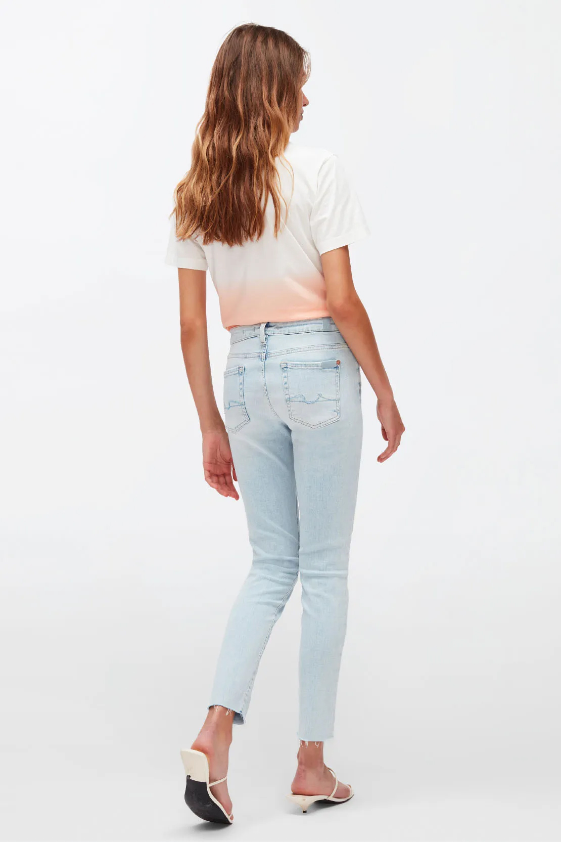 7 FOR ALL MANKIND Slim Illusion Jeans Pyper Crop