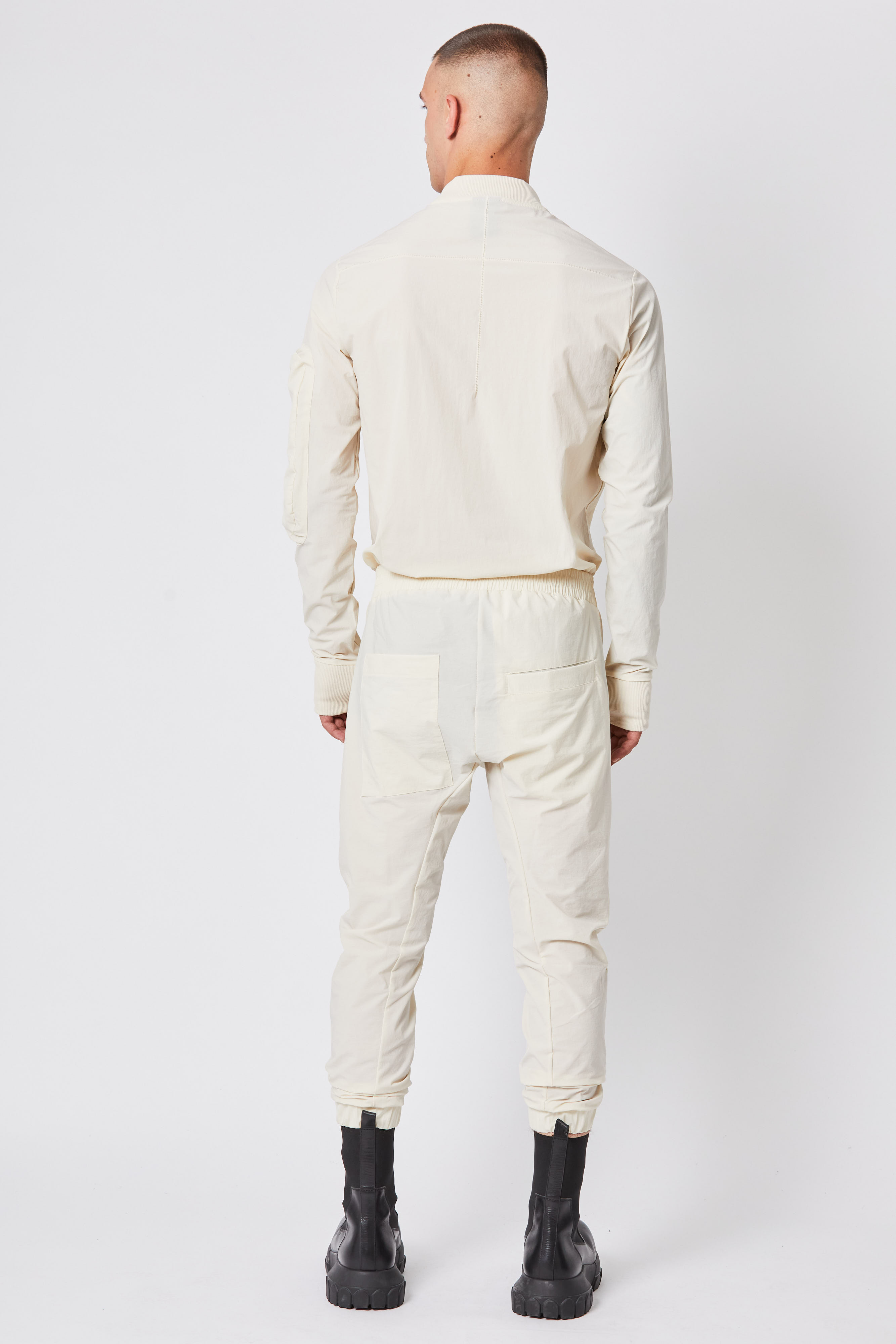 THOM KROM Long Sleeve Nylon Stretch Overall