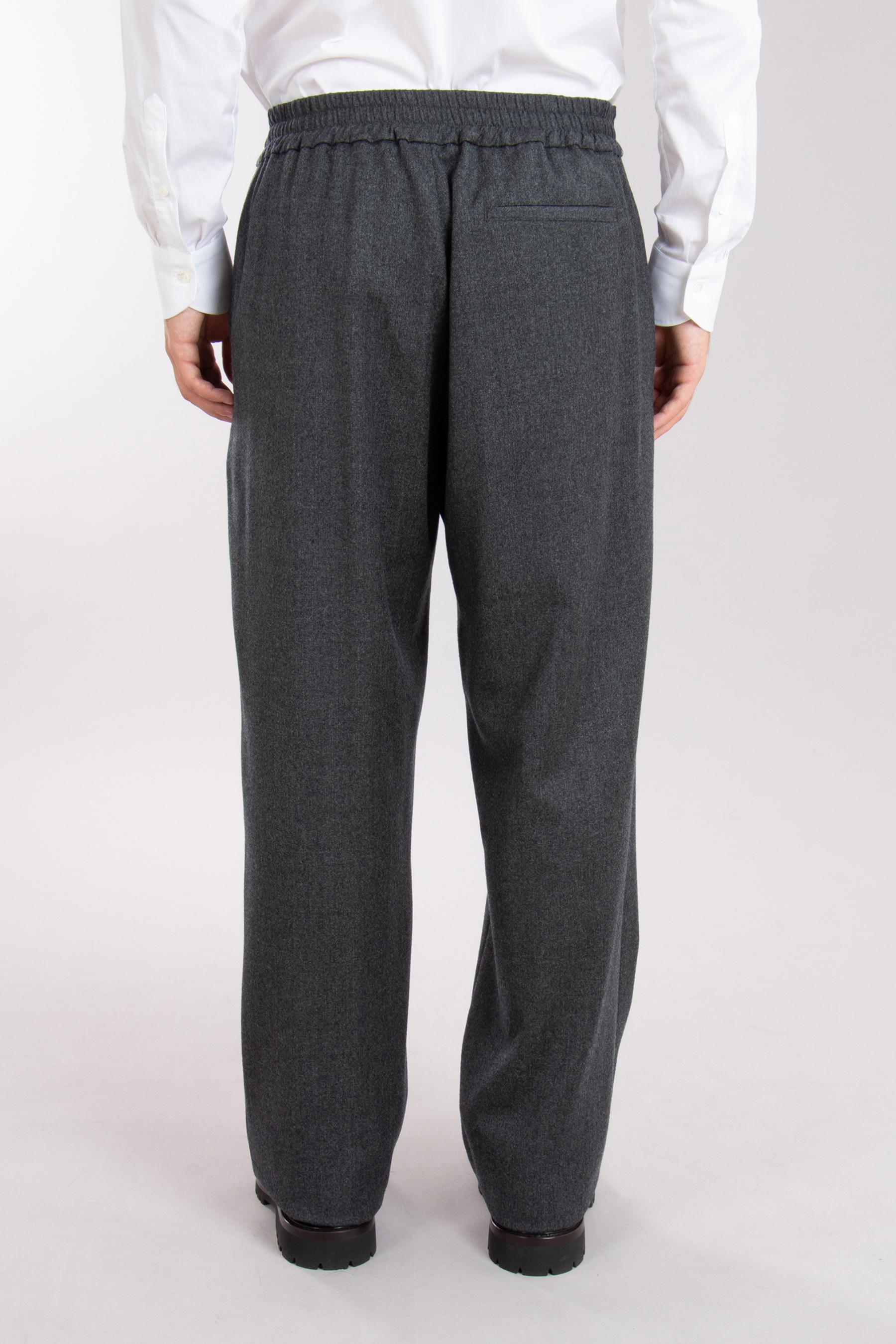 CANALI Relaxed Fit Wool Pants