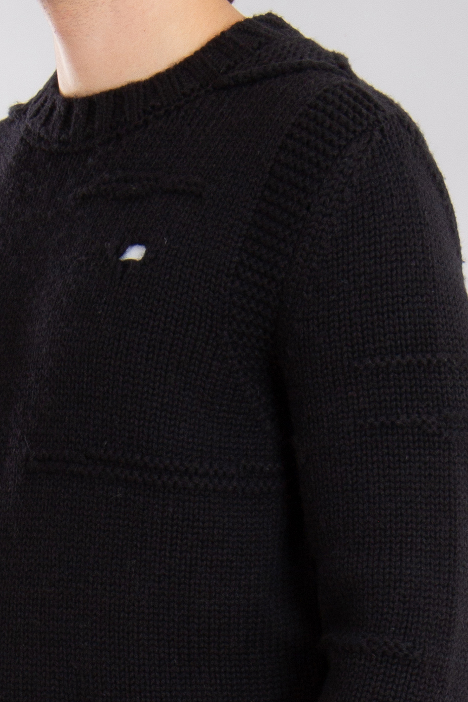 DSQUARED2 Structured Wool Knit Sweater