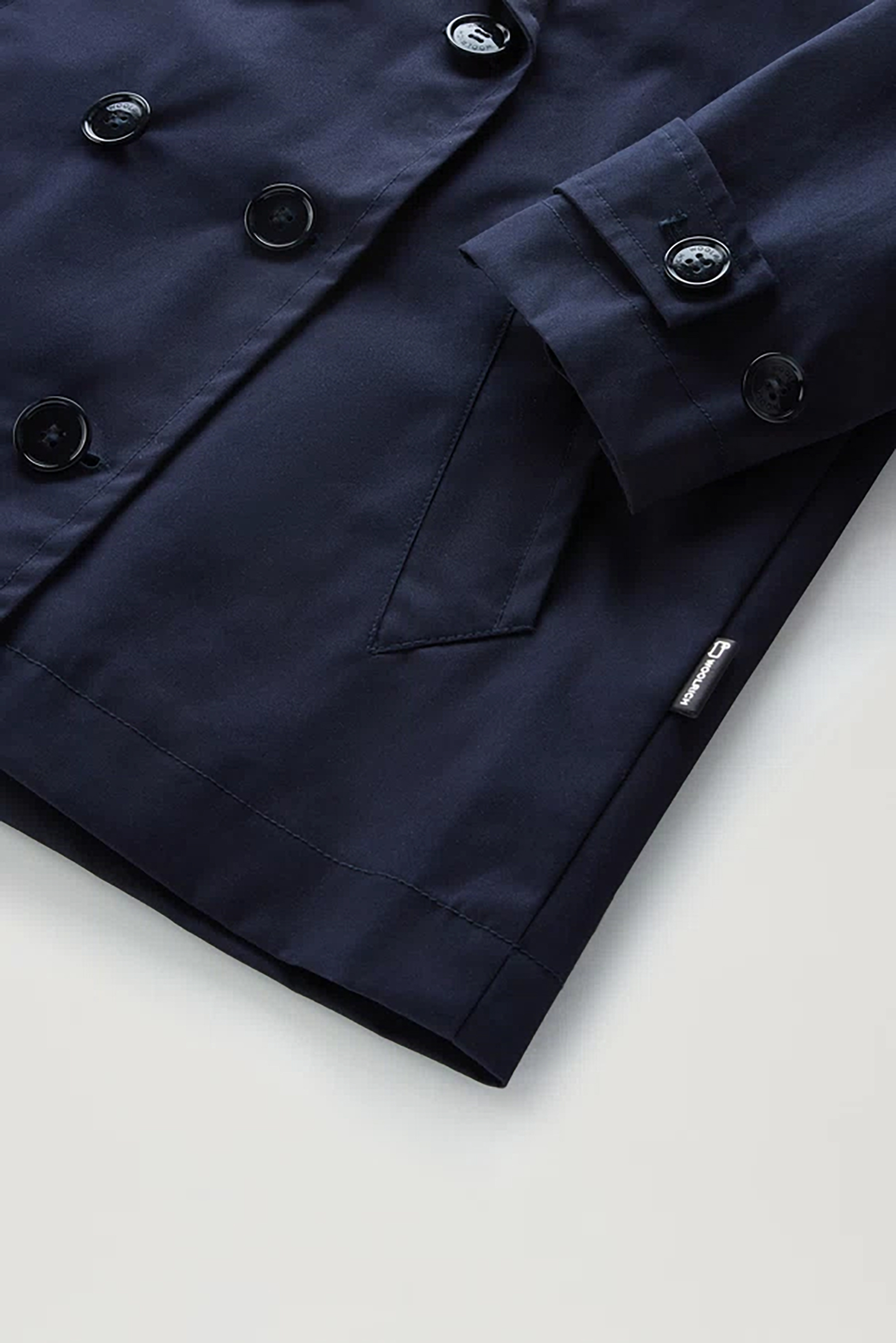 WOOLRICH Best Cotton Peacoat Havice