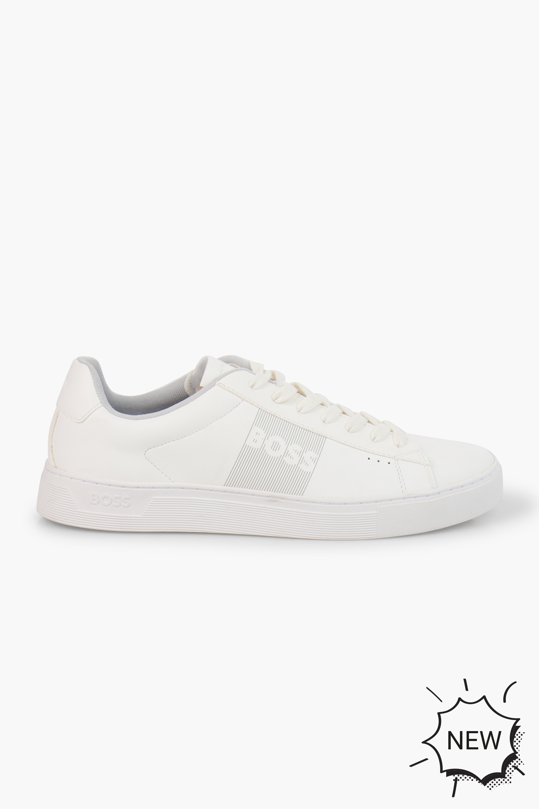 BOSS Faux Leather Sneakers Rhys