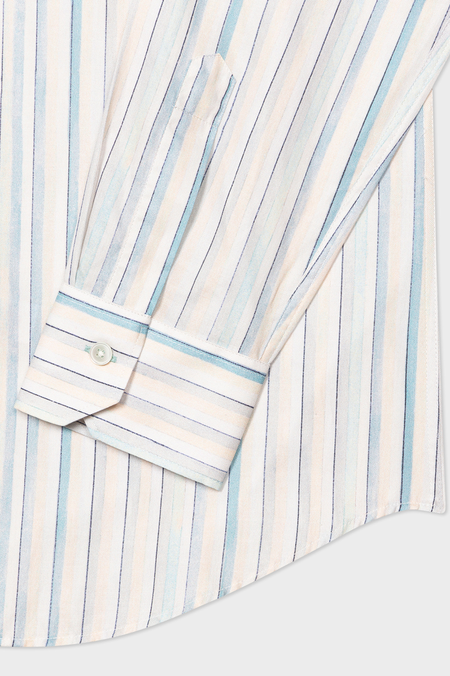 PAUL SMITH 'Painted Stripe' Organic Cotton Shirt